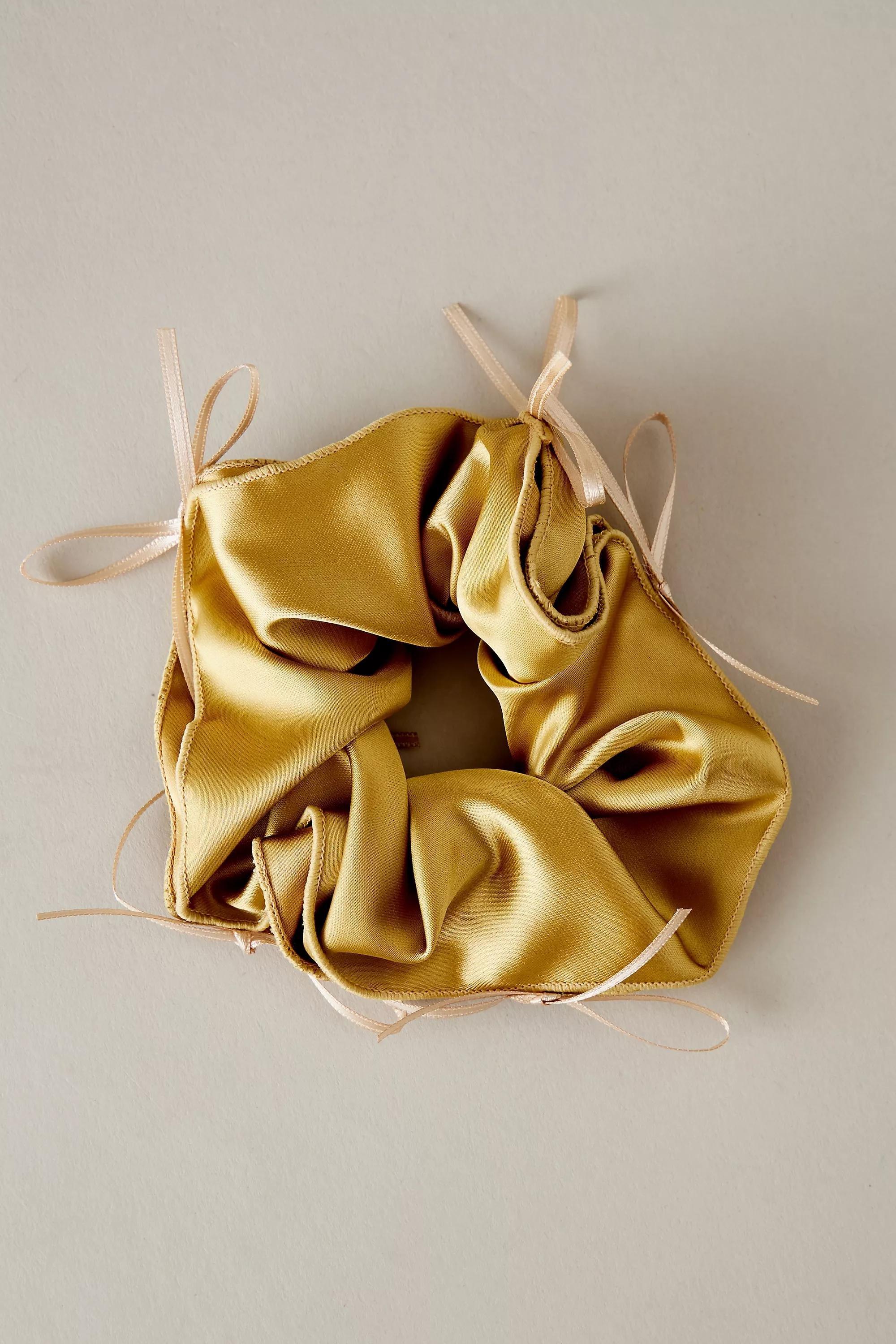 Large Silk Bow Scrunch, Multicolour, A501_0211, large image number 1