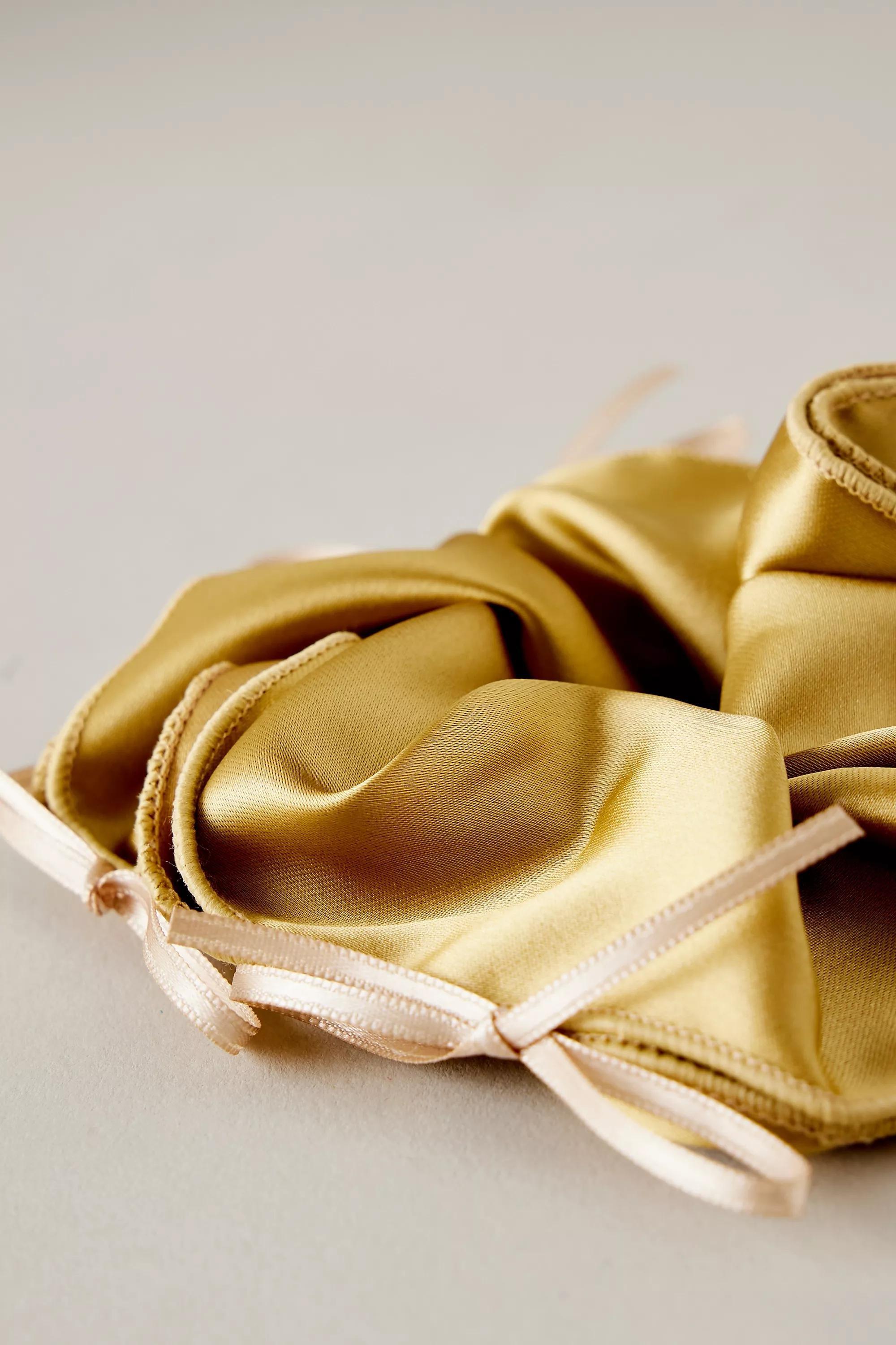Large Silk Bow Scrunch, Multicolour, A501_0211, large image number 3