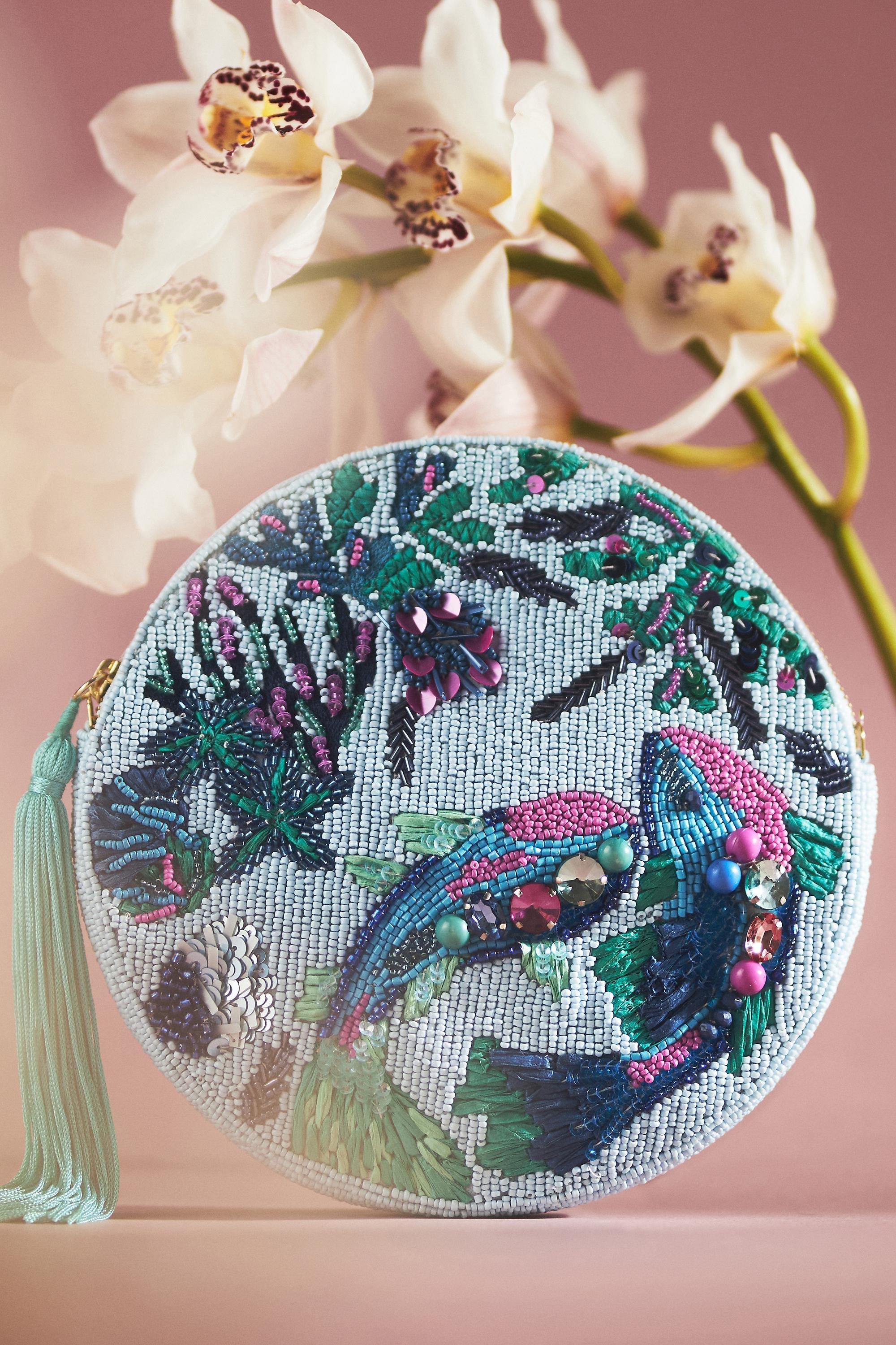 Under The Sea Clutch Bag, Blue, A501_0040, large image number 1