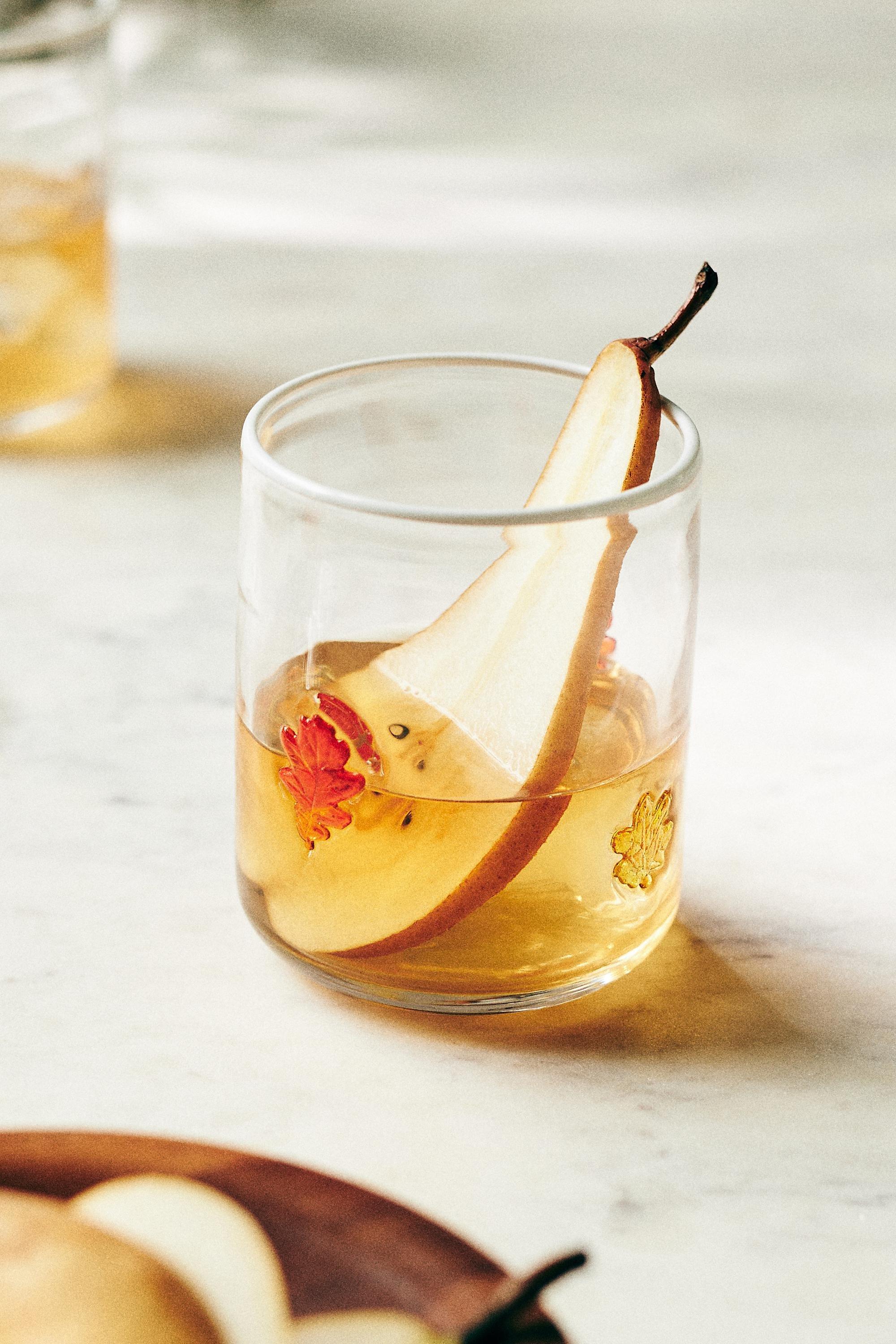 ORANGE MOT Fall Feels Icon Juice Glass, , medium