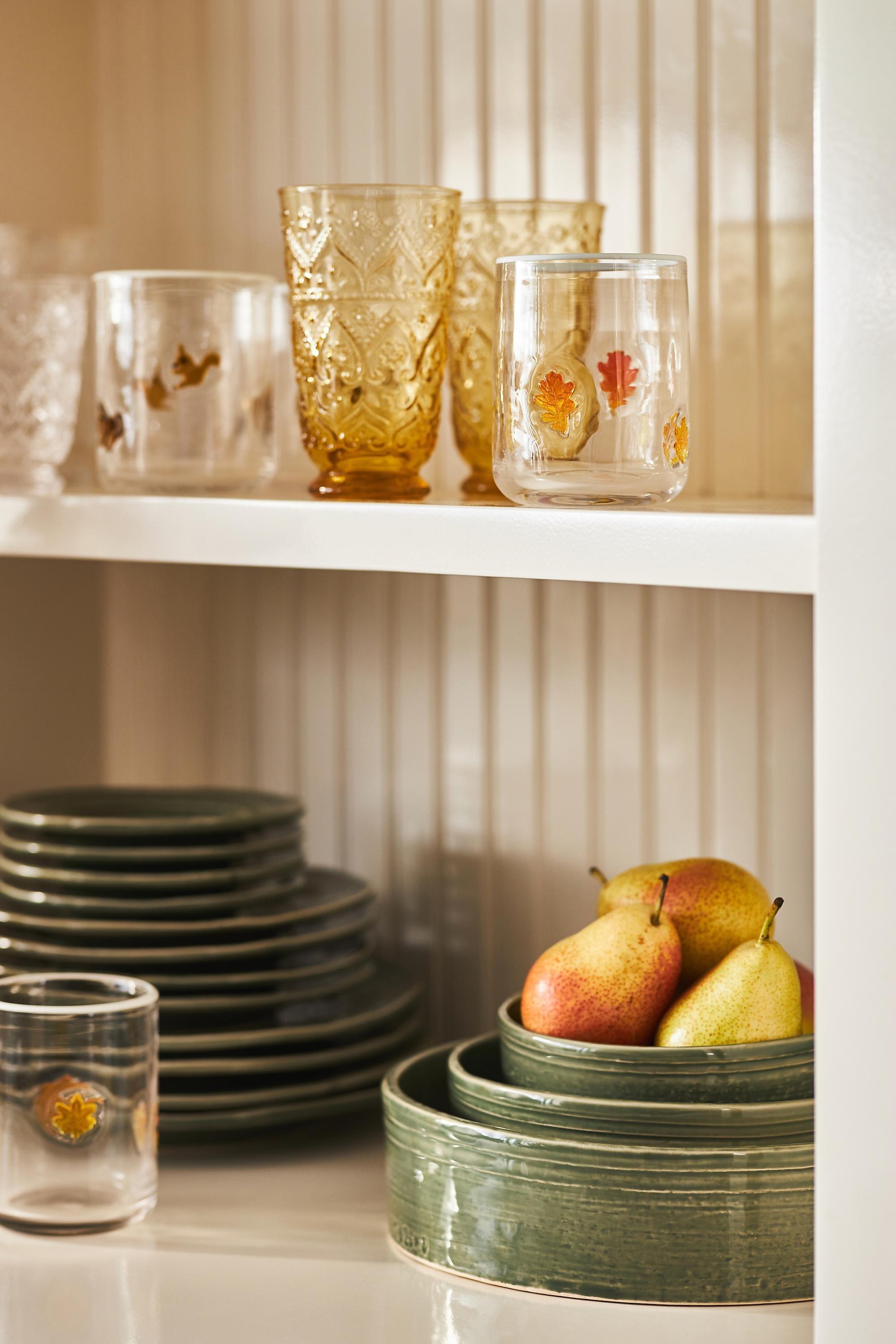 ORANGE MOT Fall Feels Icon Juice Glass, A501_0089, large image number 2