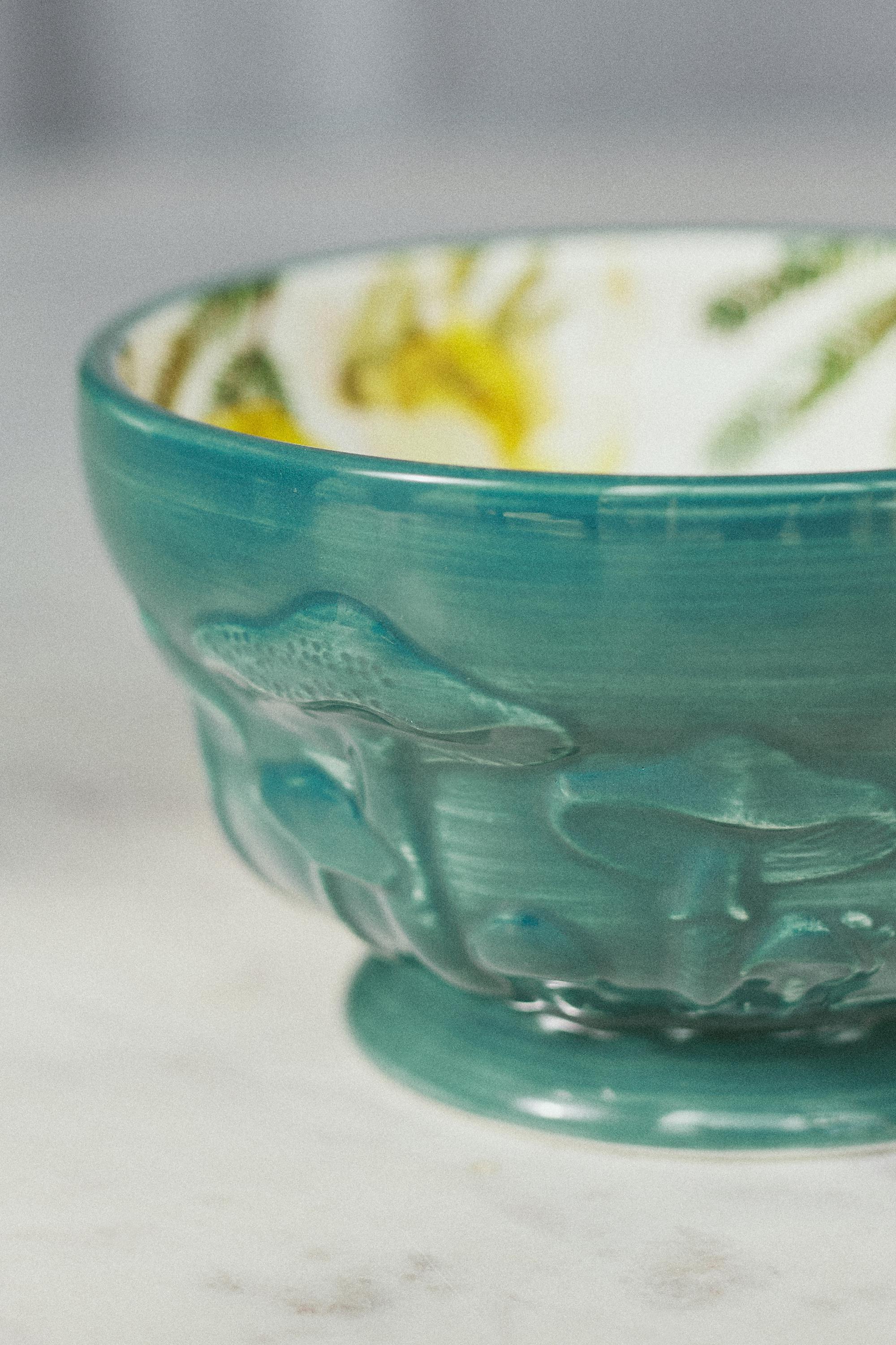 TURQ D Nathalie Lete Cereal Bowl, A501_0099, large image number 1