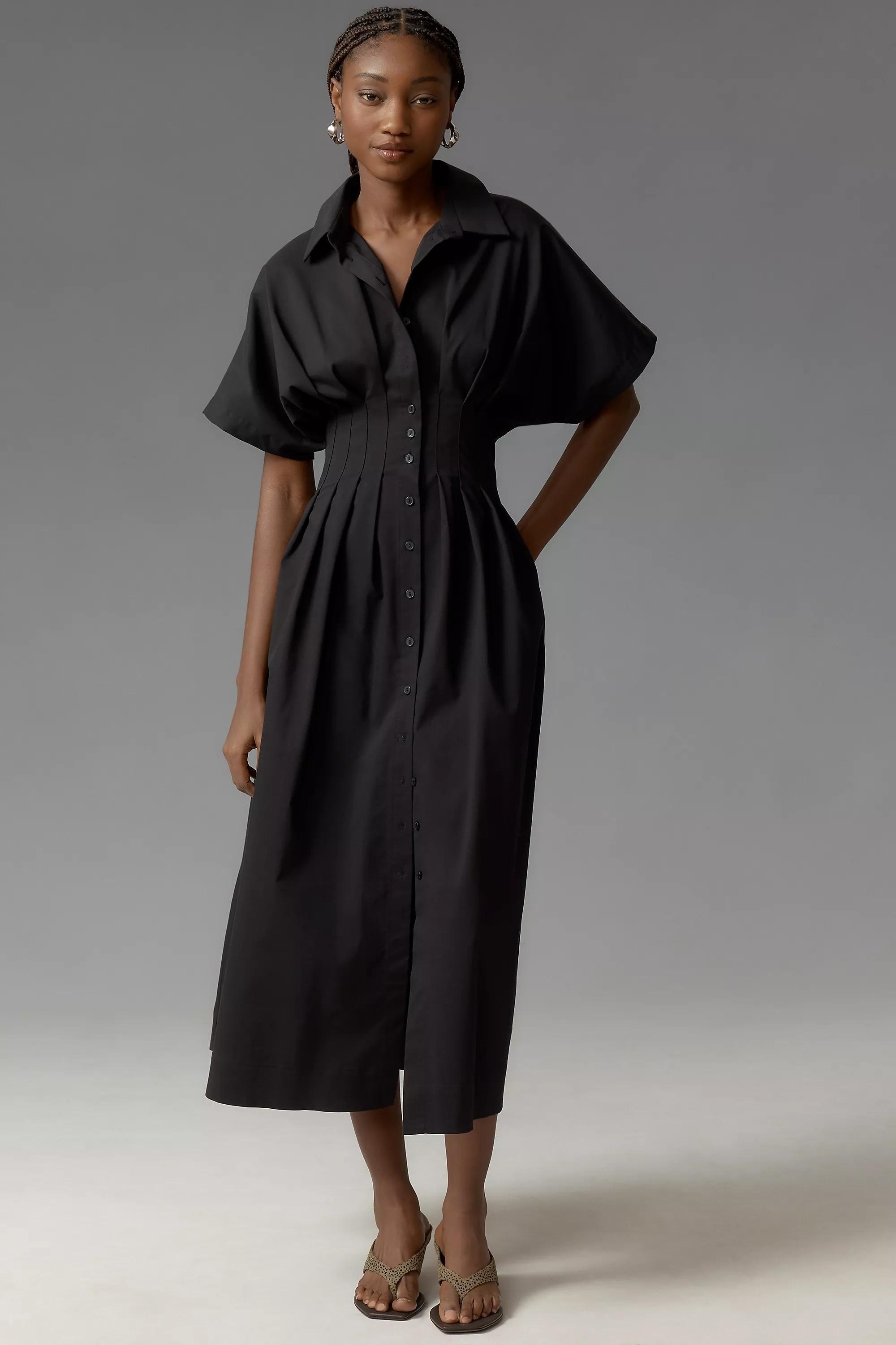 Anthropologie Plain Shirt Dress, Classic, , large image number 0