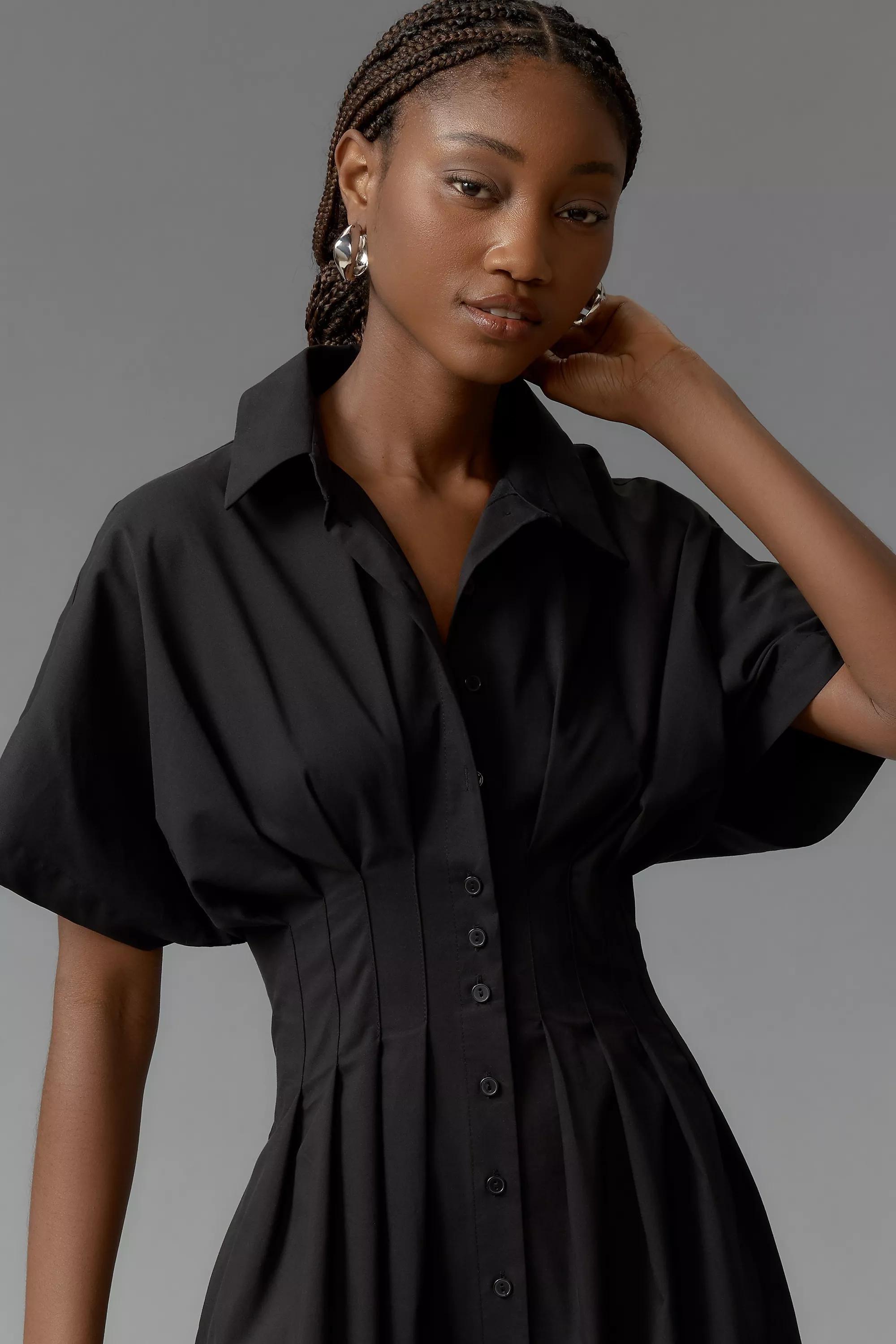 Anthropologie Plain Shirt Dress, Classic, A501_0001, medium