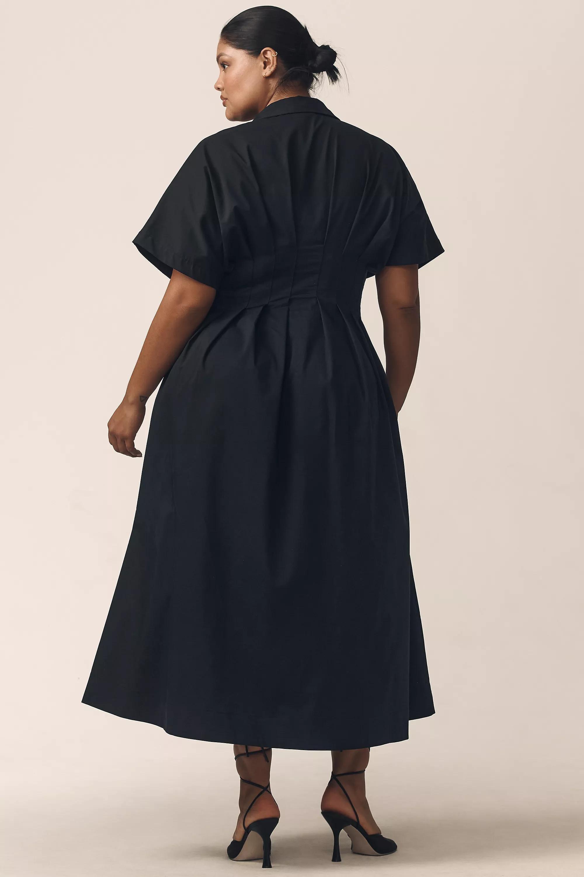 Anthropologie Plain Shirt Dress, Classic, , large image number 5