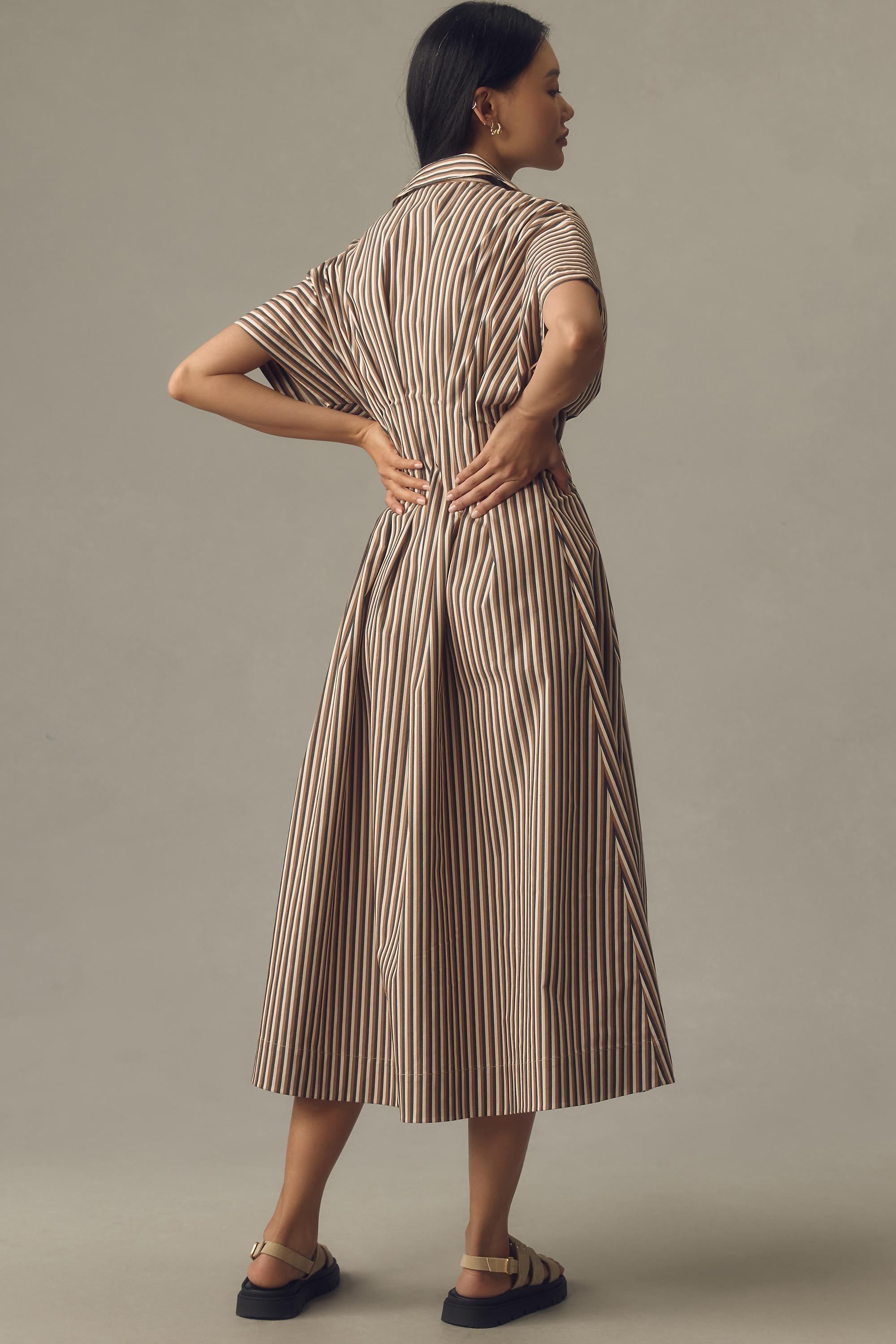 Motif Exquise Tobie Midi Dress, Brown, , large image number 2