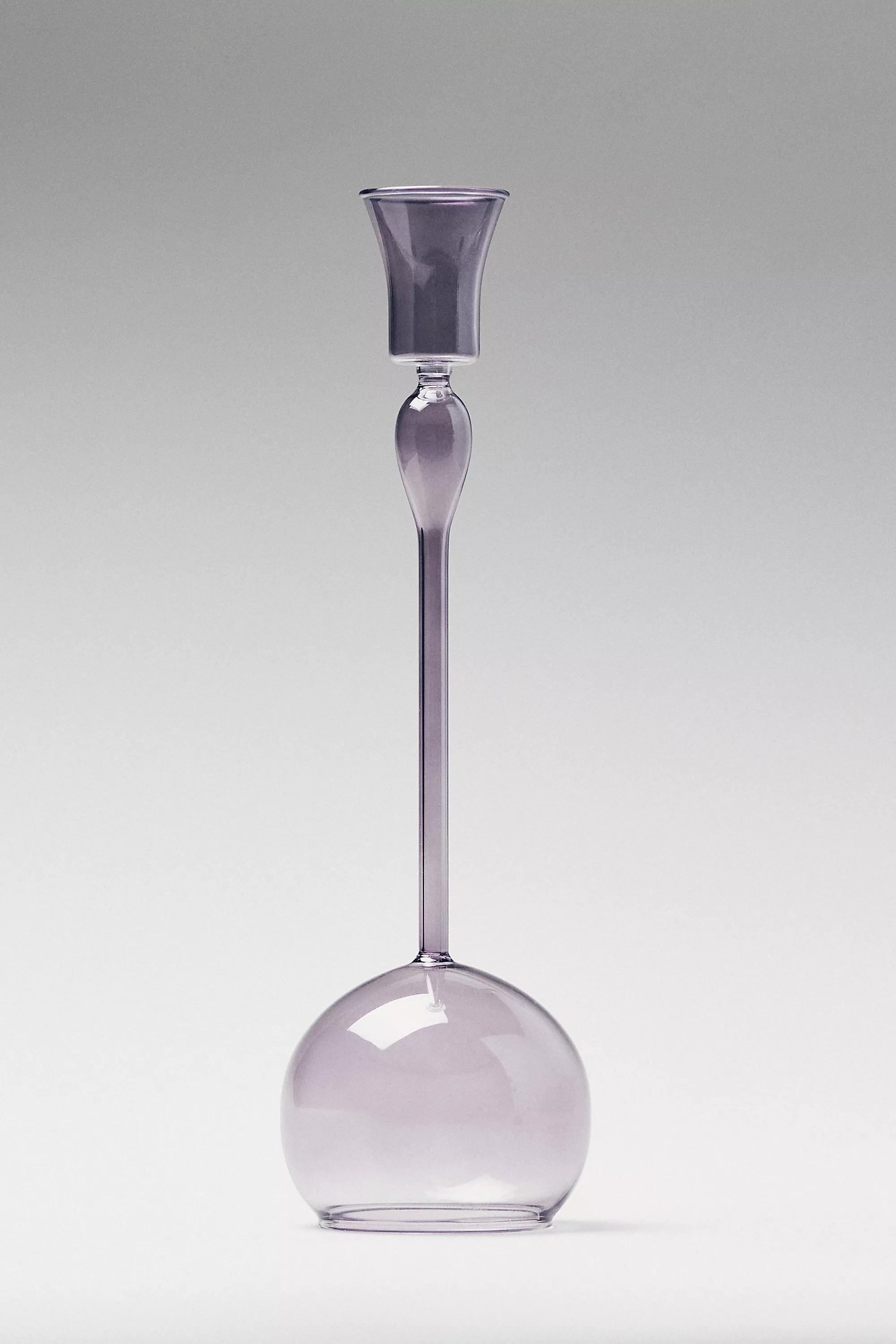 Rowen Candle Holder, Mauve, , medium
