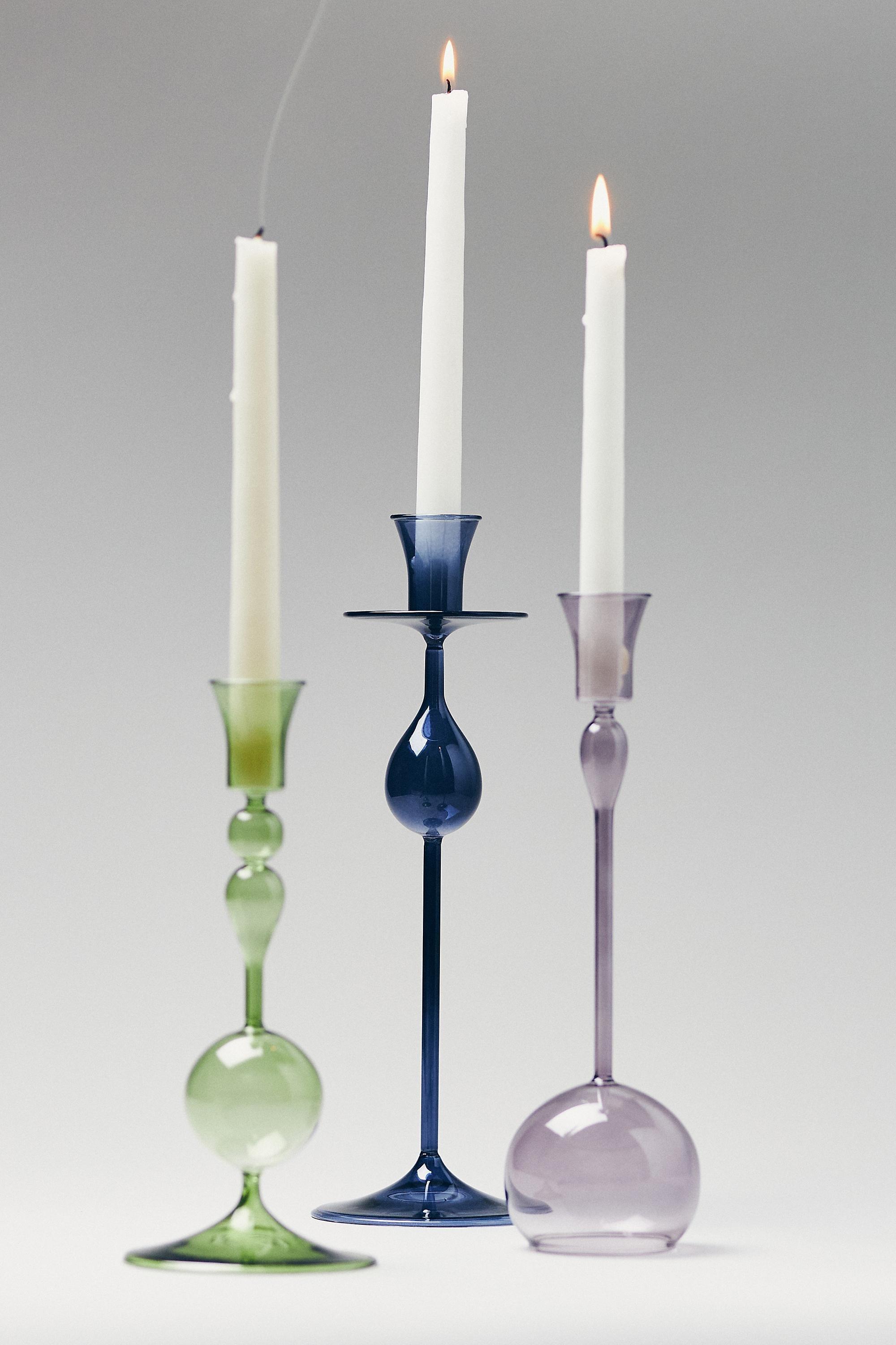 Rowen Candle Holder, Mauve, A501_0054, large image number 1