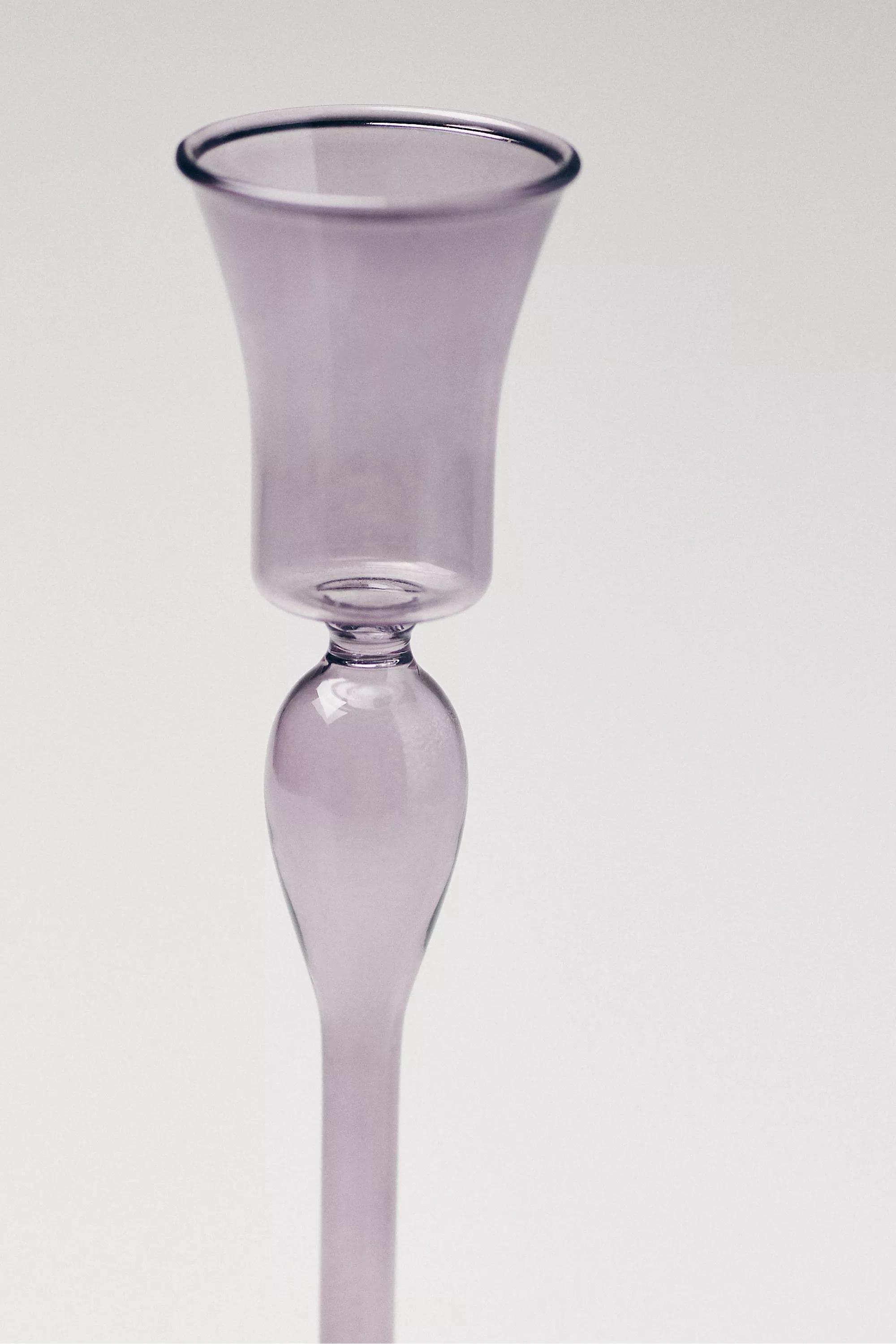 Rowen Candle Holder, Mauve, A501_0054, large image number 2