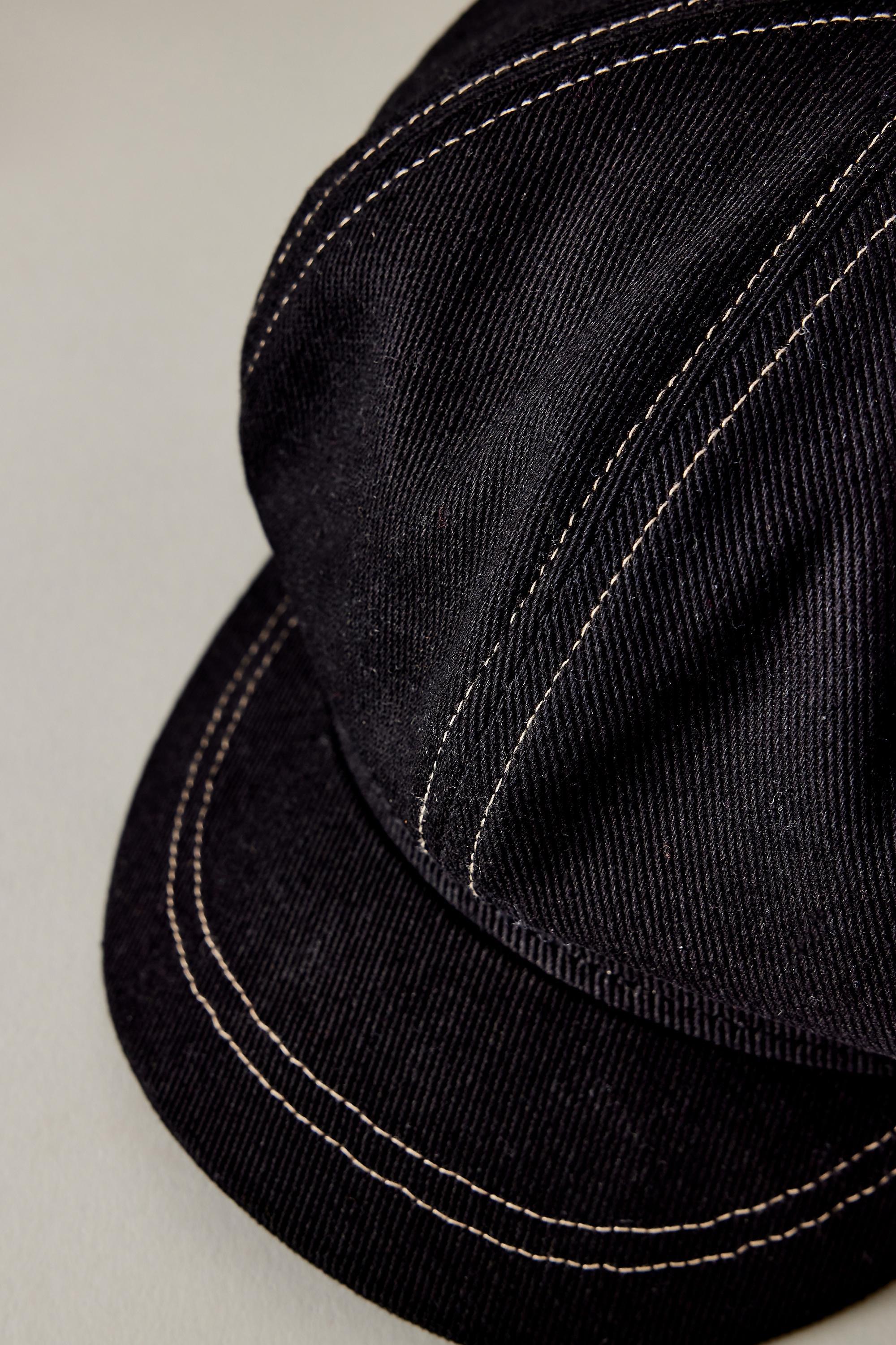 BEIGE Uk Twill Bakerboy Hat, A501_0024, large image number 1