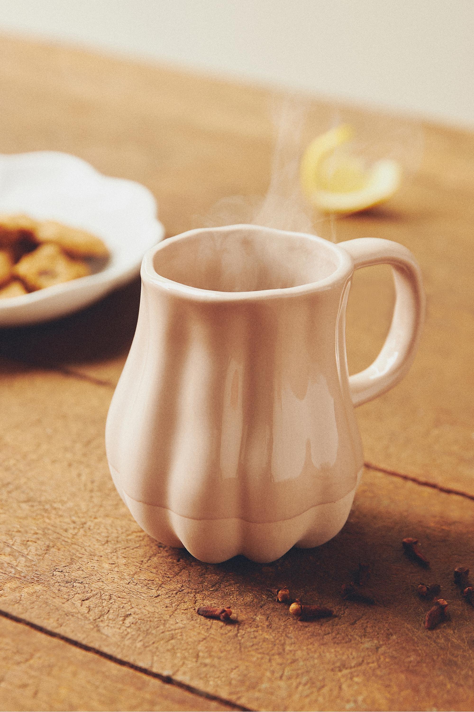 Cindy Pumpkin Mug, Lavender, A501_0053, large image number 0