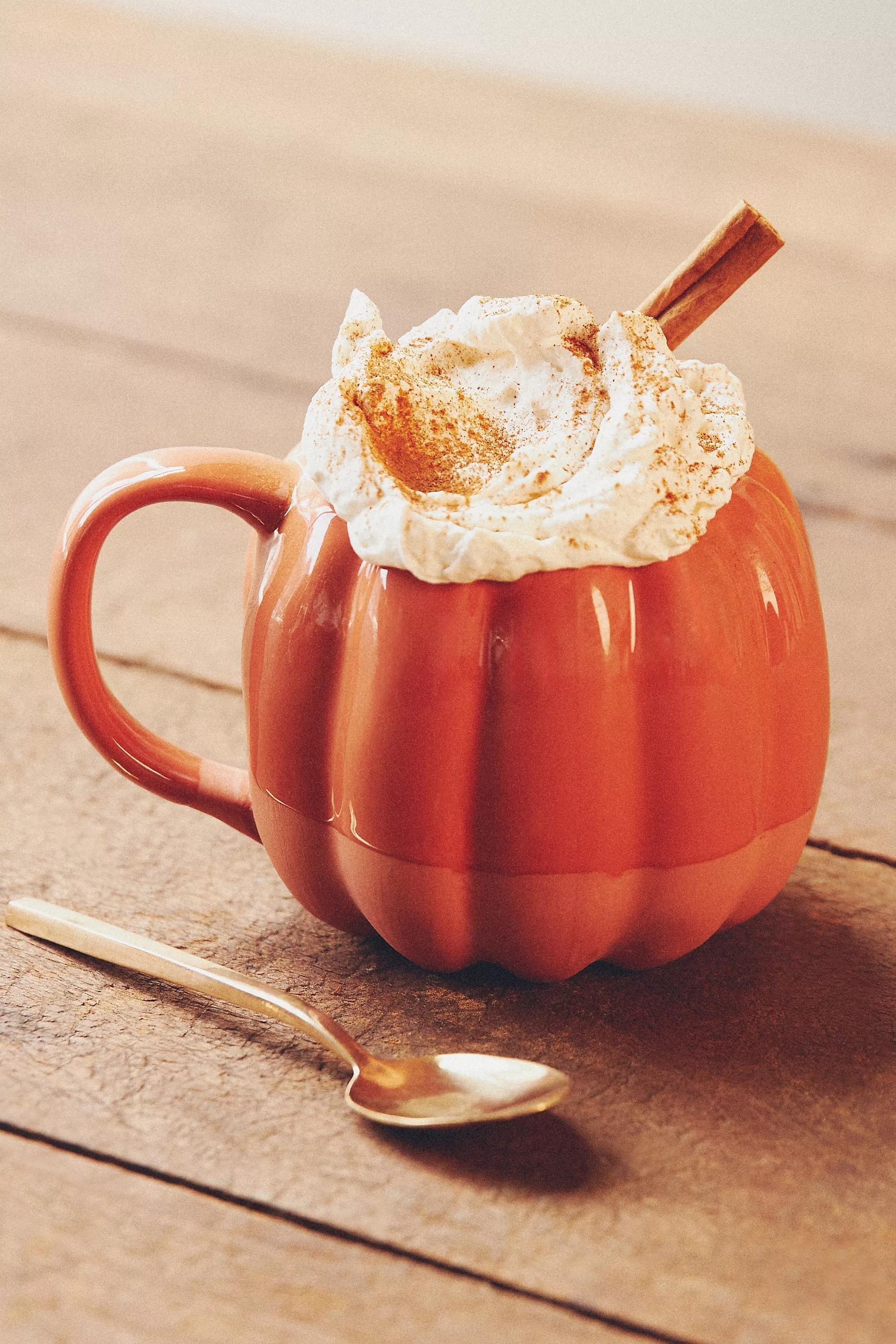 Cindy Pumpkin Mug, Orange, , medium