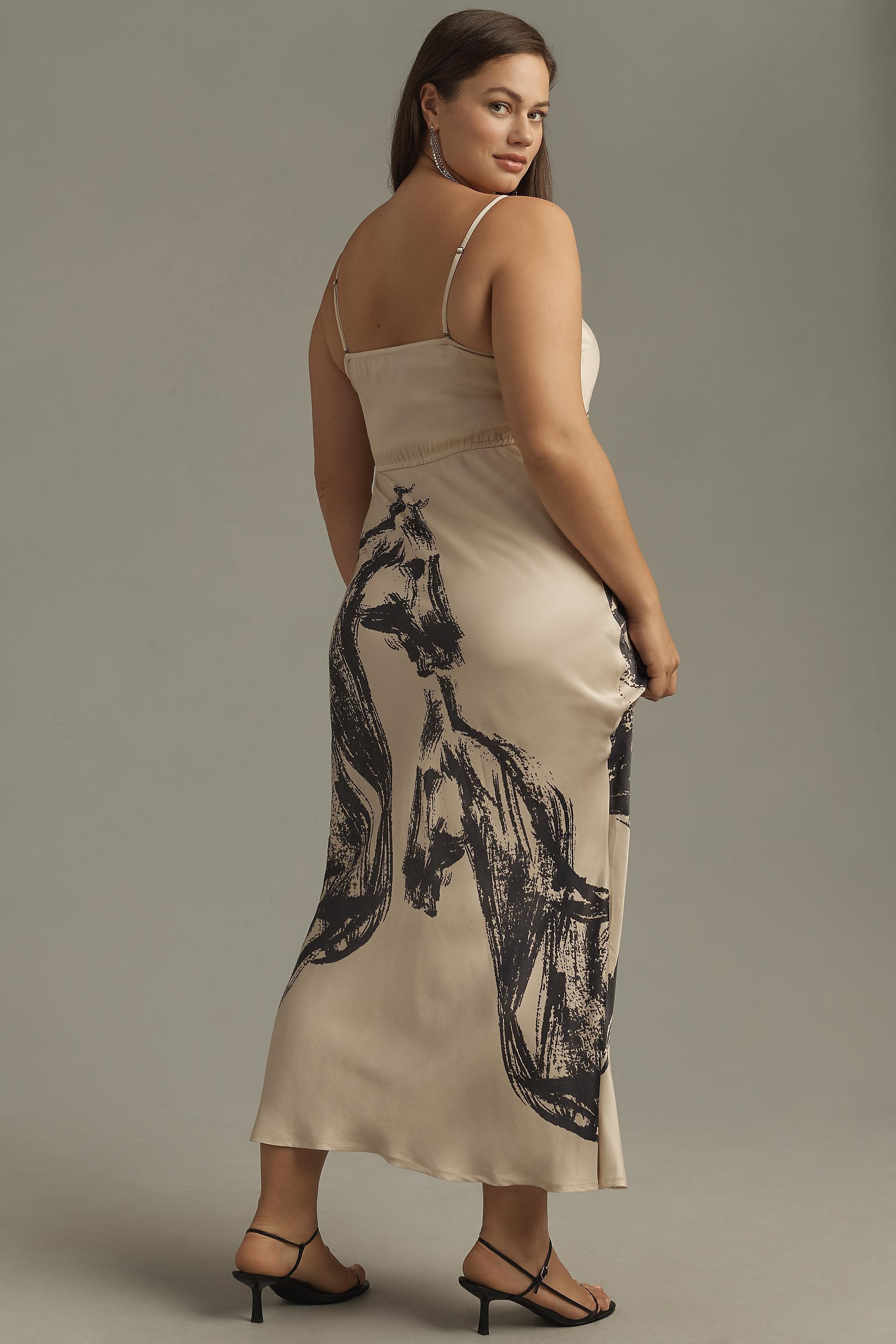 Conditions Apply Chloe Maxi Slip Dress, White, , large image number 6