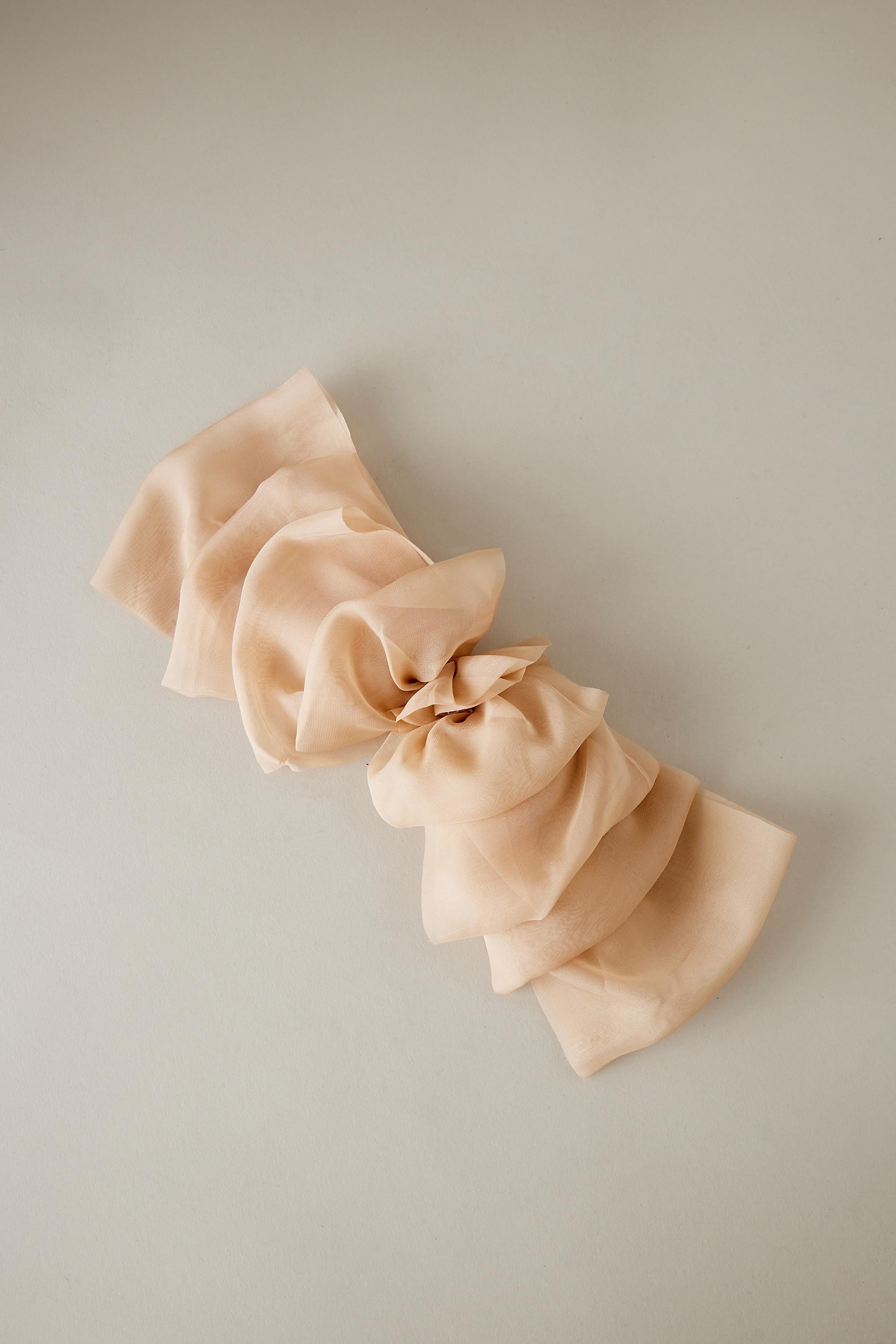 Anthropologie Bow, Beige, , medium