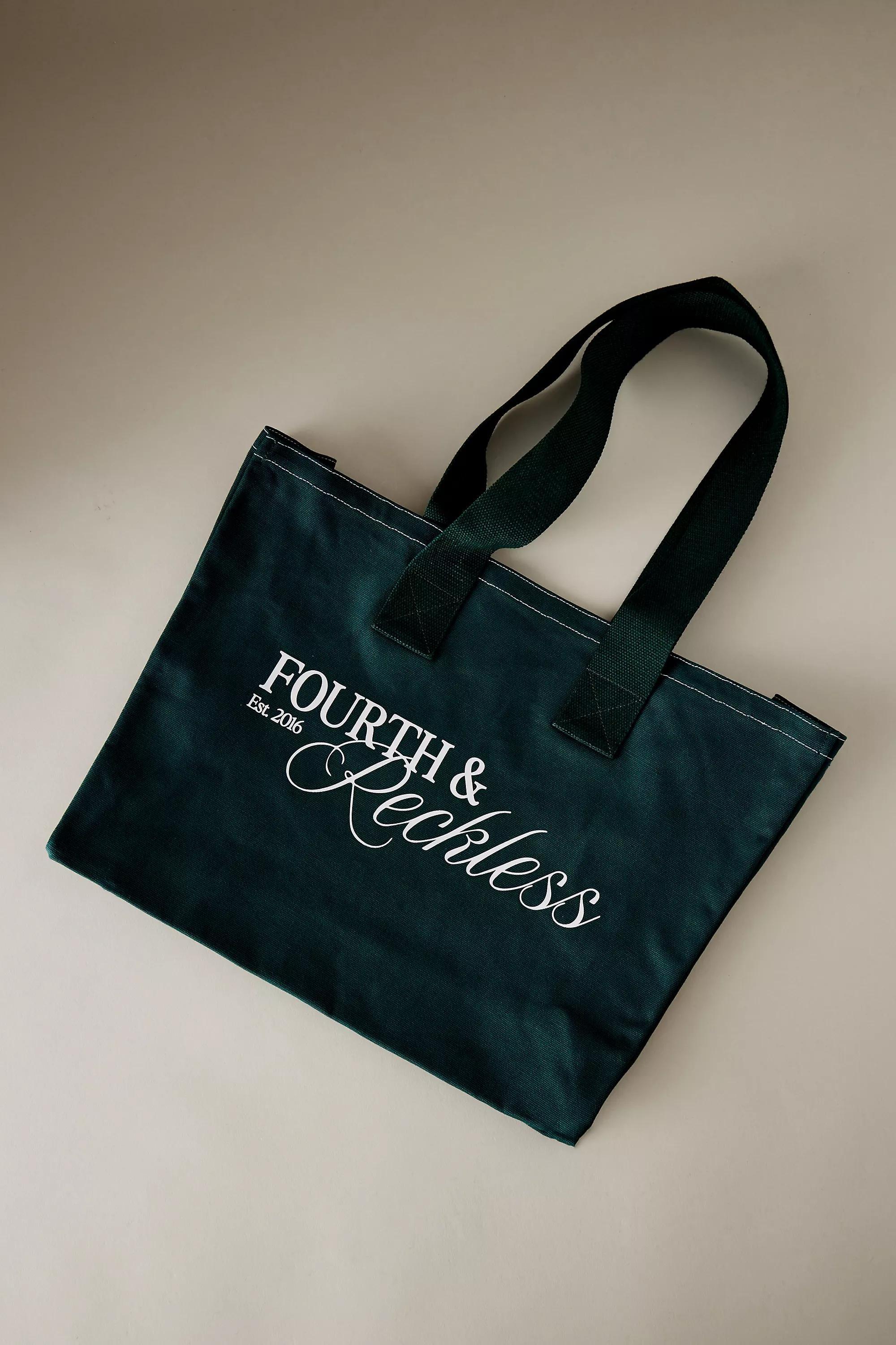 D GREEN 4th & Reckless Josephine Cotton Tote Bag, A501_0037, large image number 0
