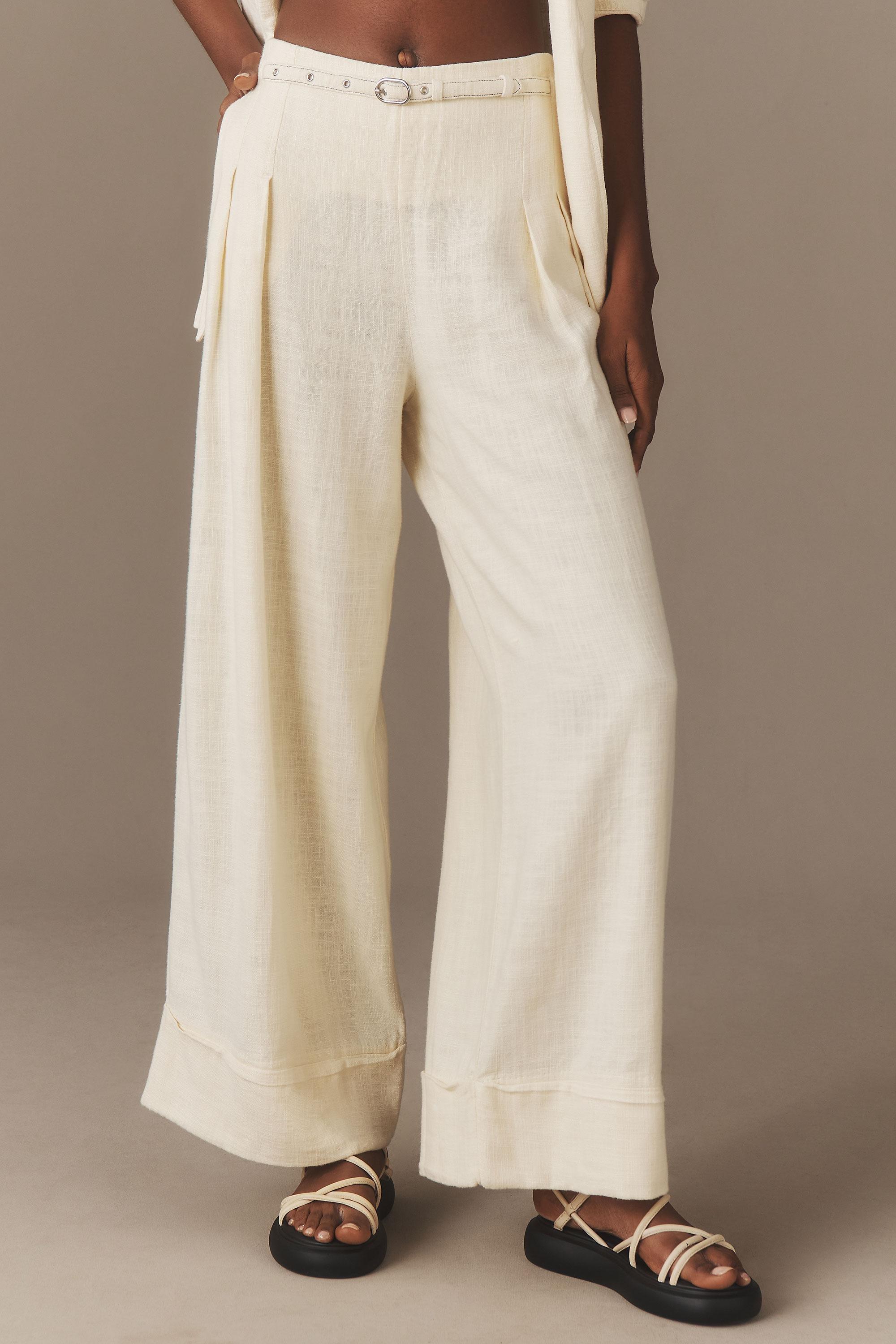 Wht Ob By A City Beach Trouser, , large image number 1