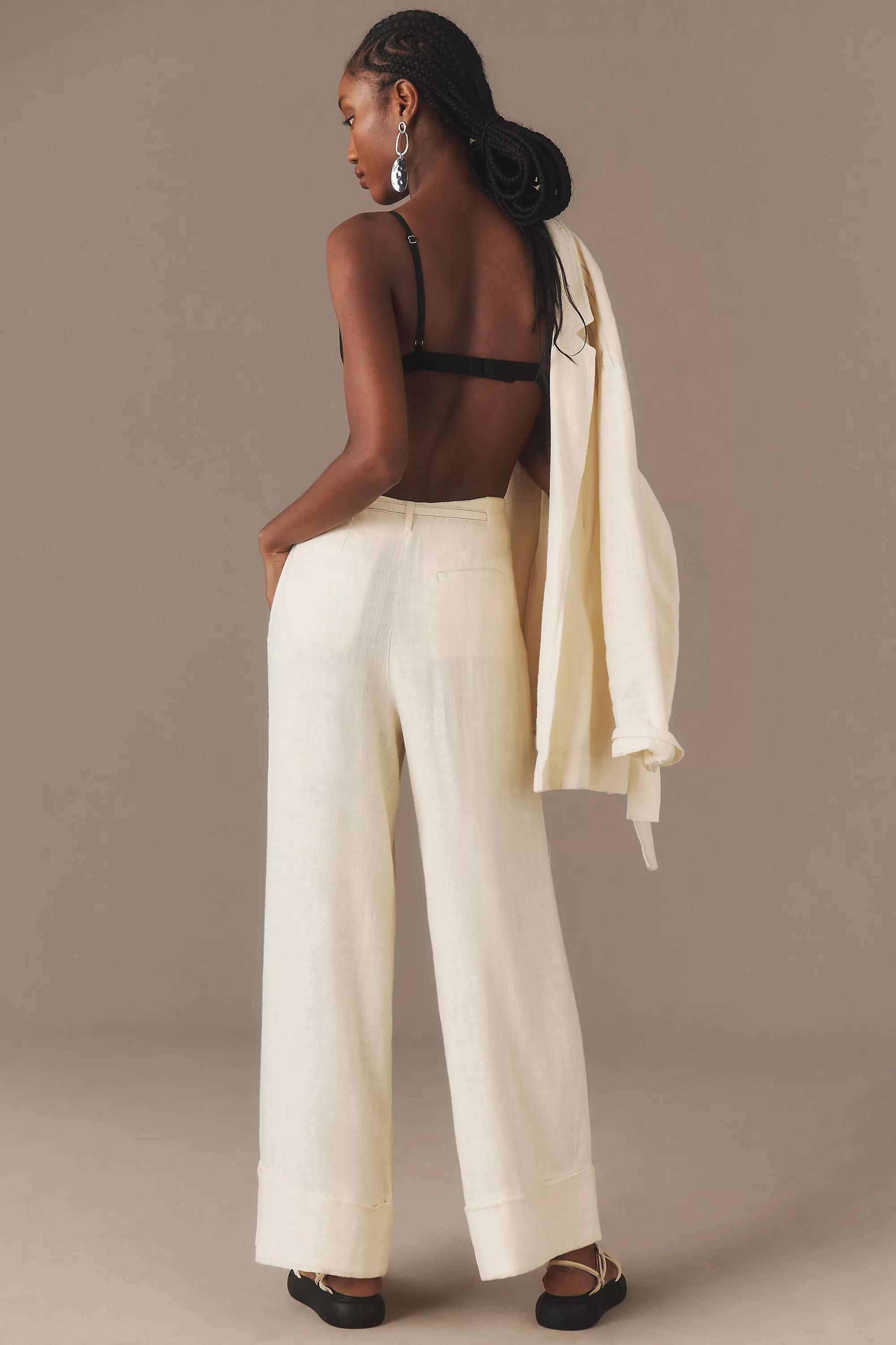 Wht Ob By A City Beach Trouser, , large image number 2