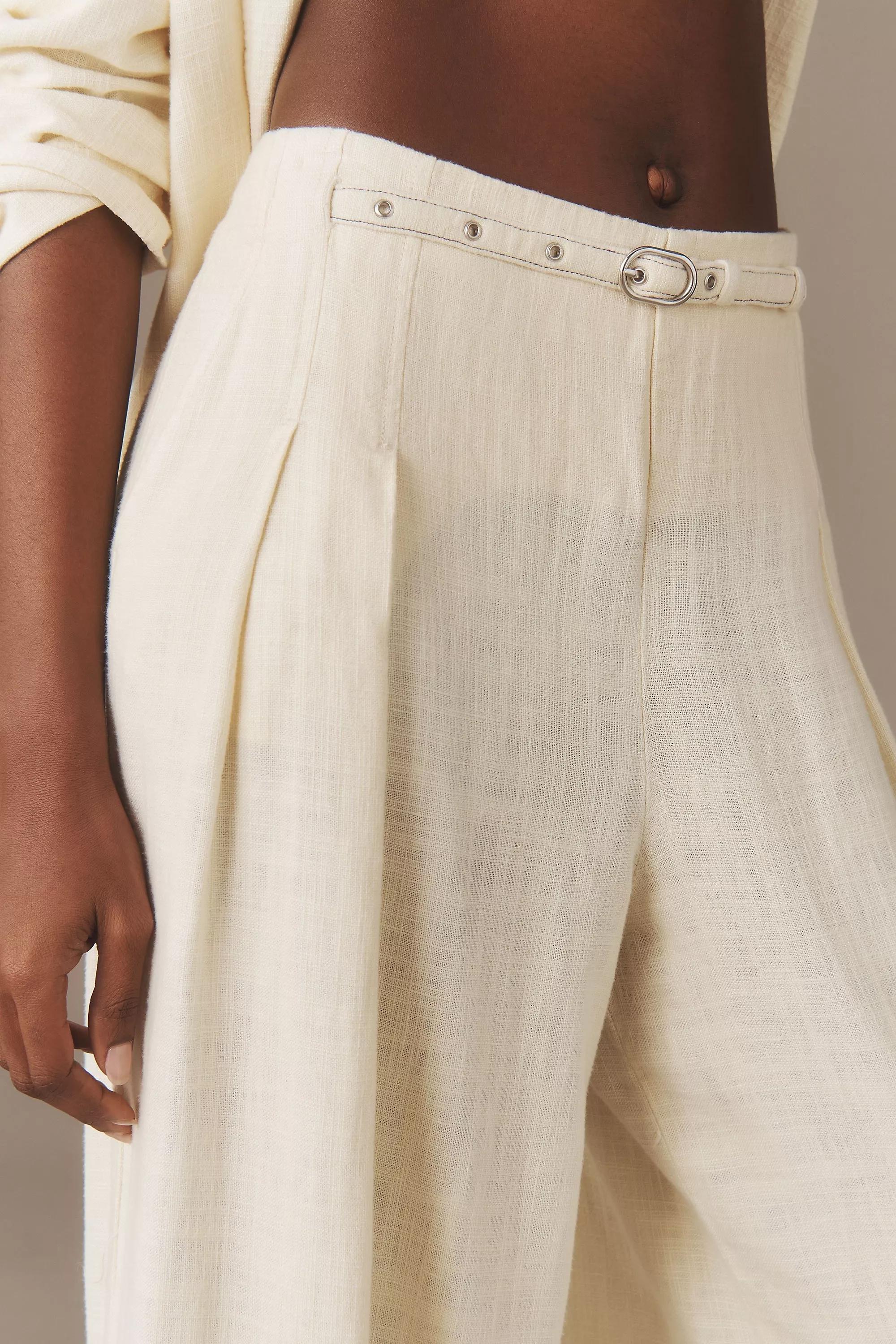 Wht Ob By A City Beach Trouser, , large image number 3