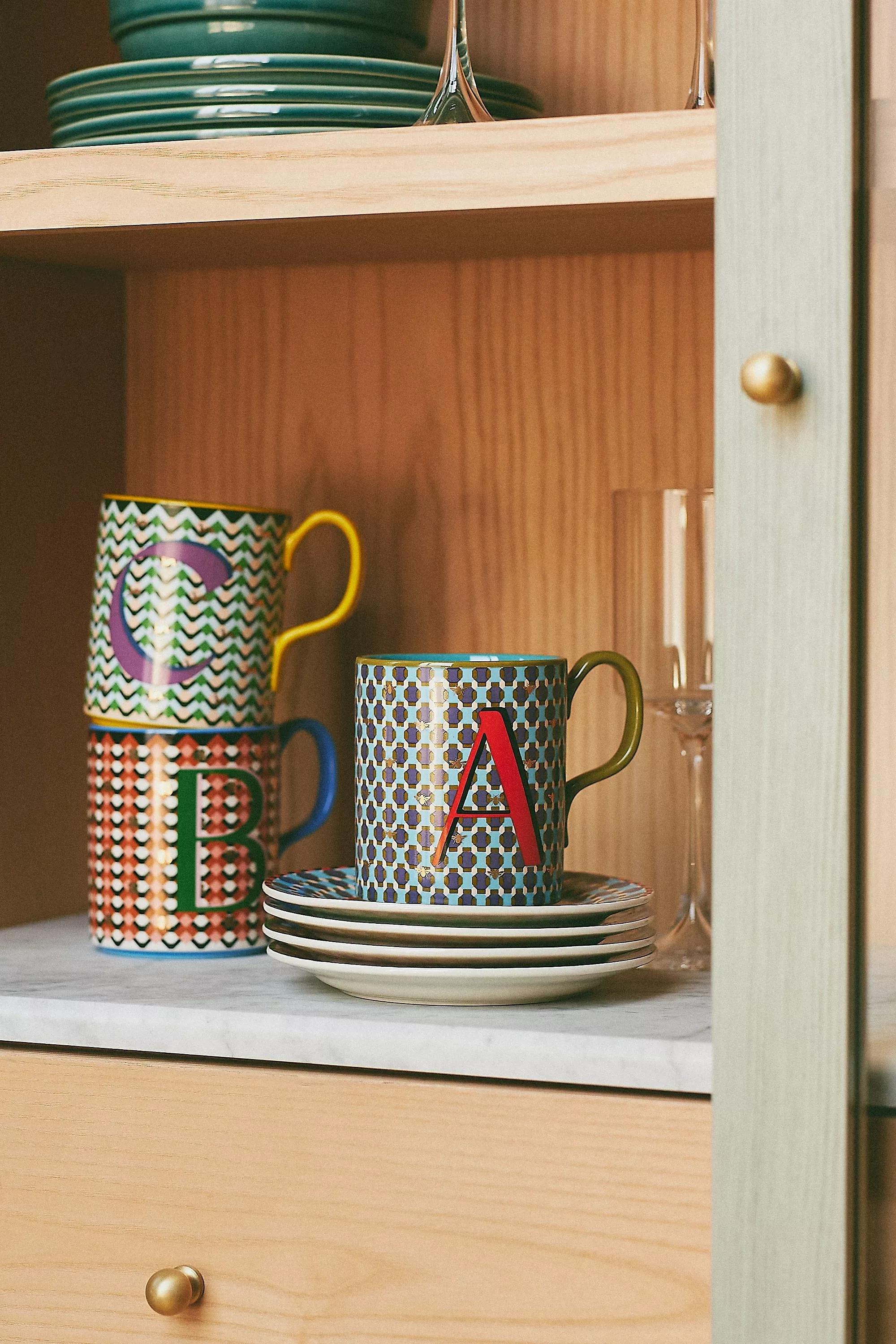 K Parker Monogram Mug, A501_0911, large image number 0