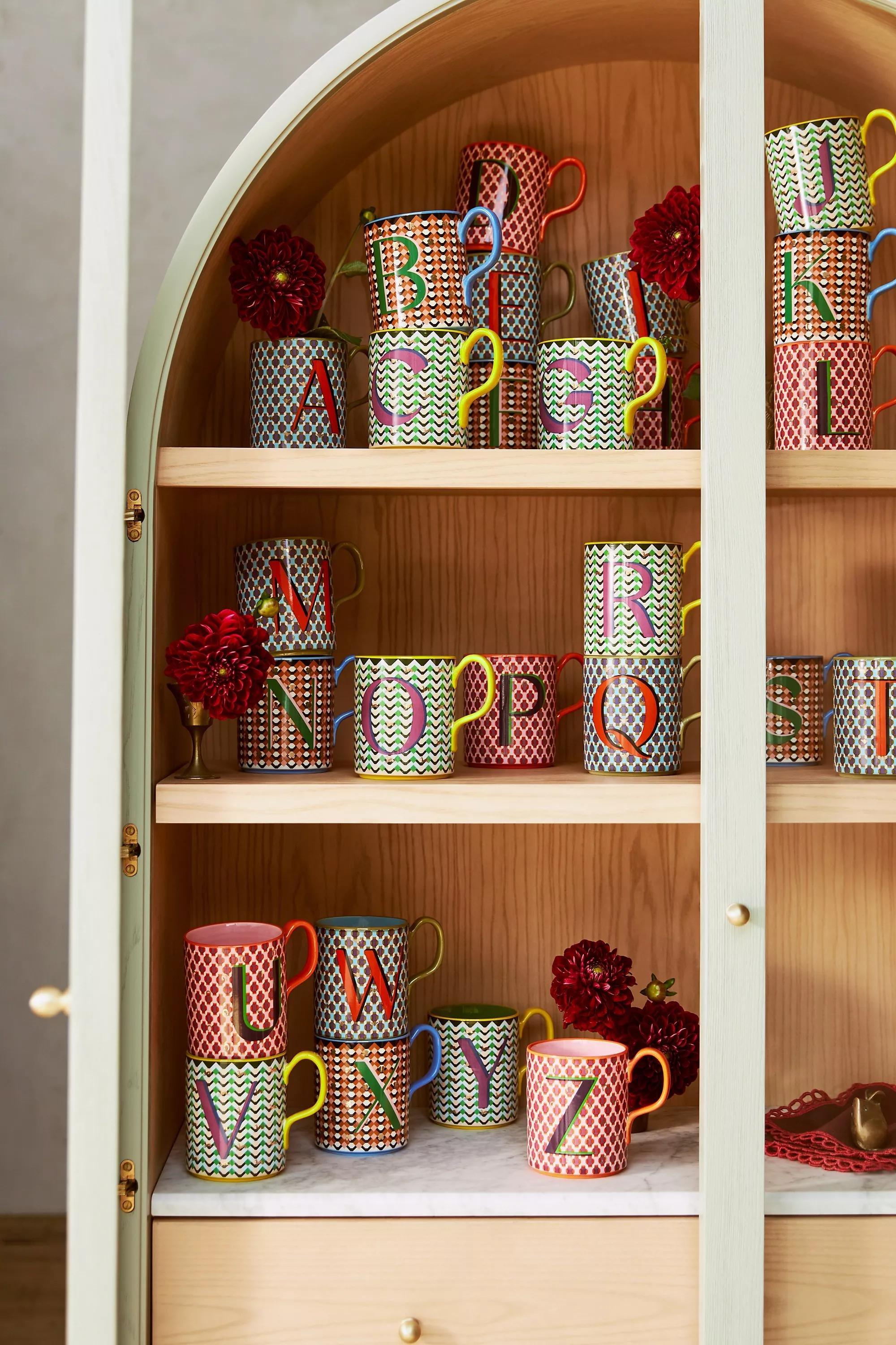 K Parker Monogram Mug, A501_0911, large image number 1