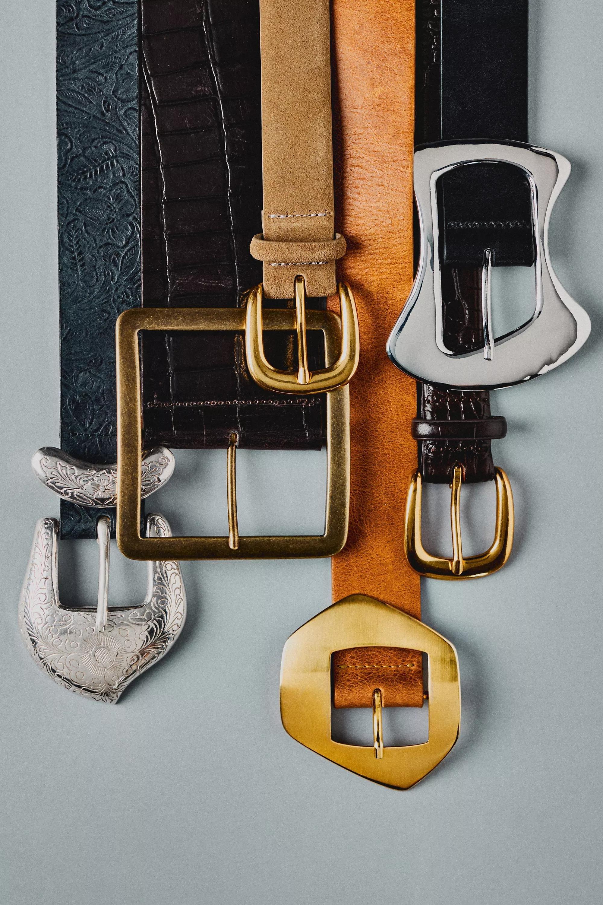 Statement Buckle Belt, Black, , large image number 3
