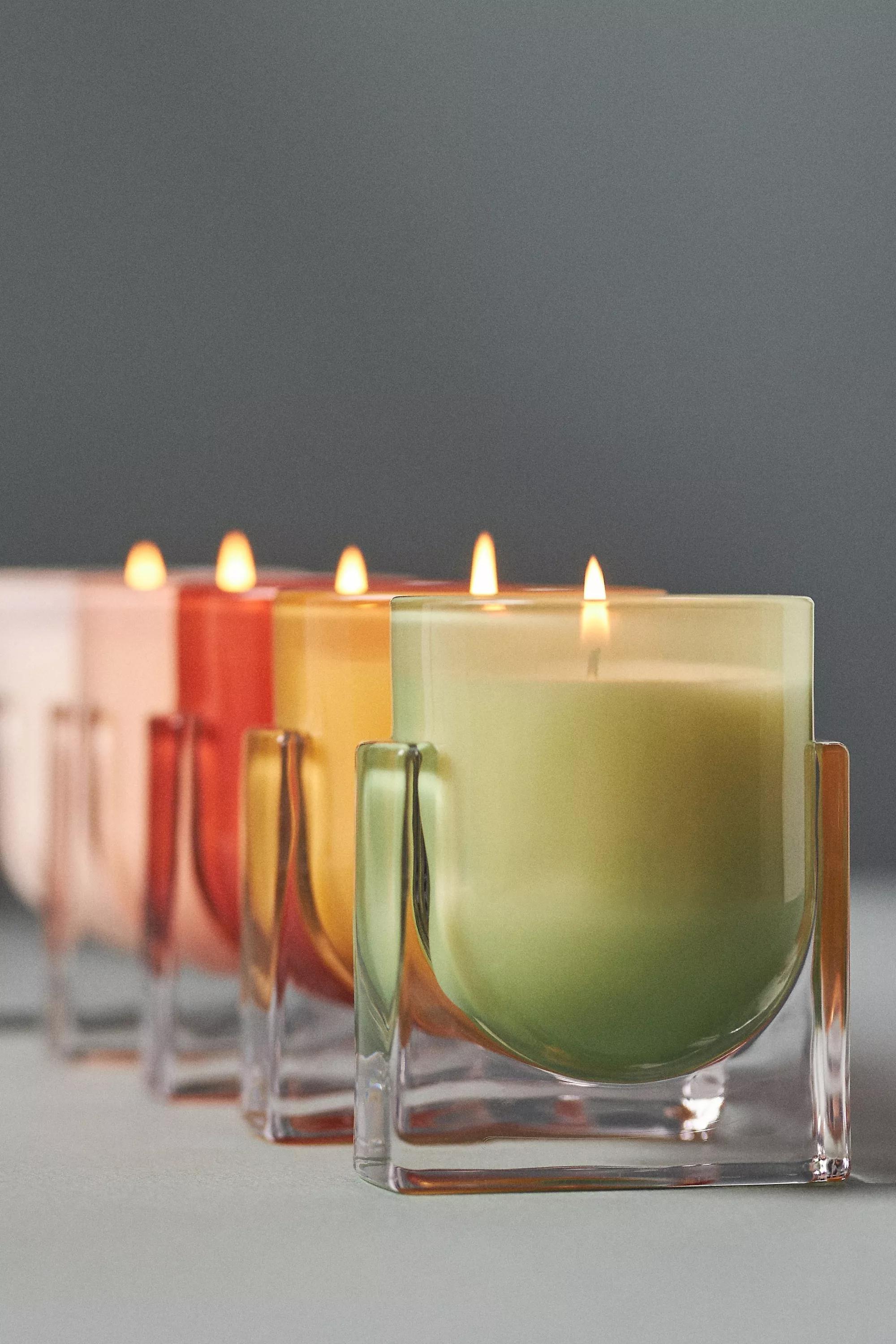 ORANGE Found Notes Golden Amber & Pine Boxed Candle, A501_0080, large image number 2