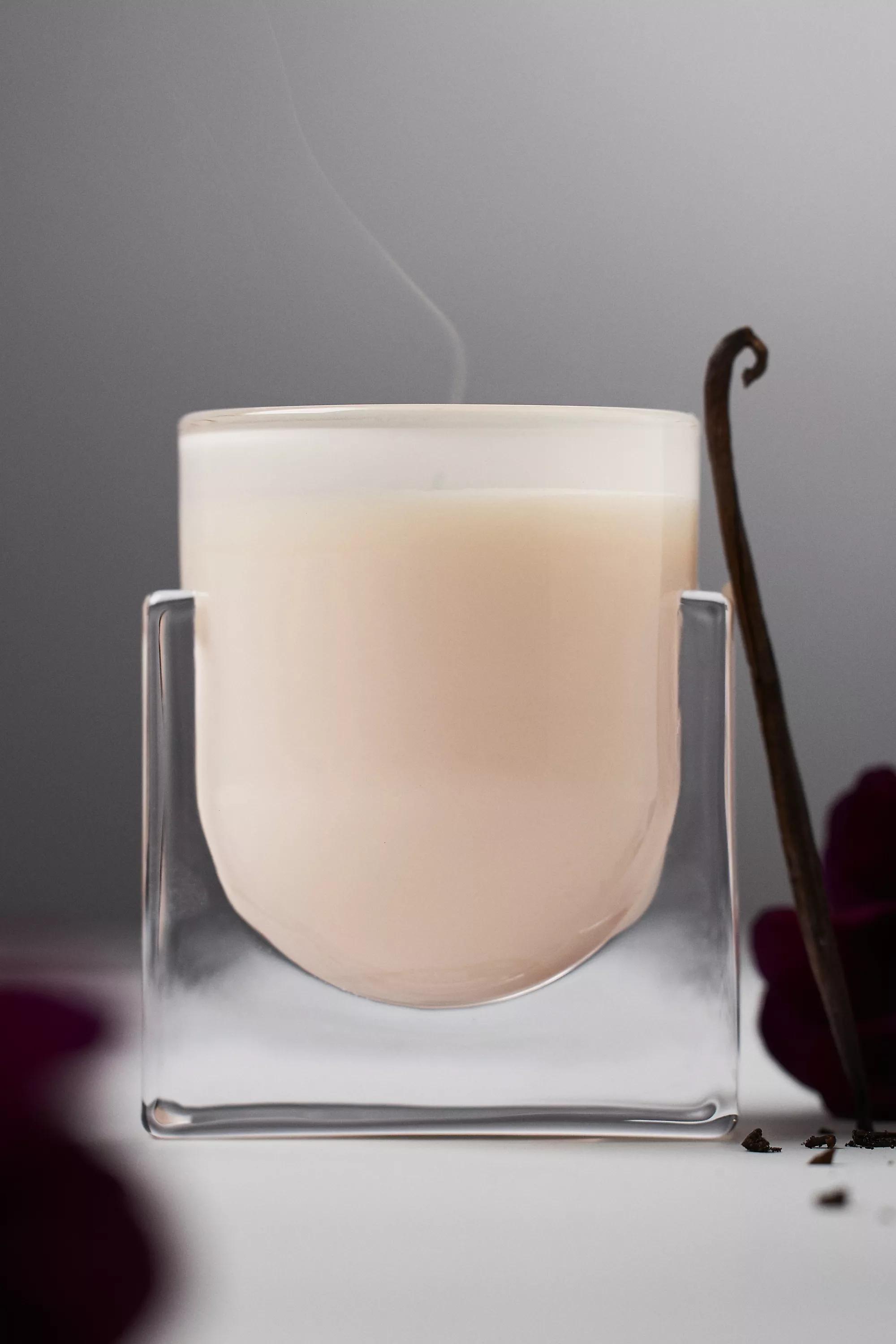 Dark Plum Boxed Candle, Cream, A501_0011, large image number 4