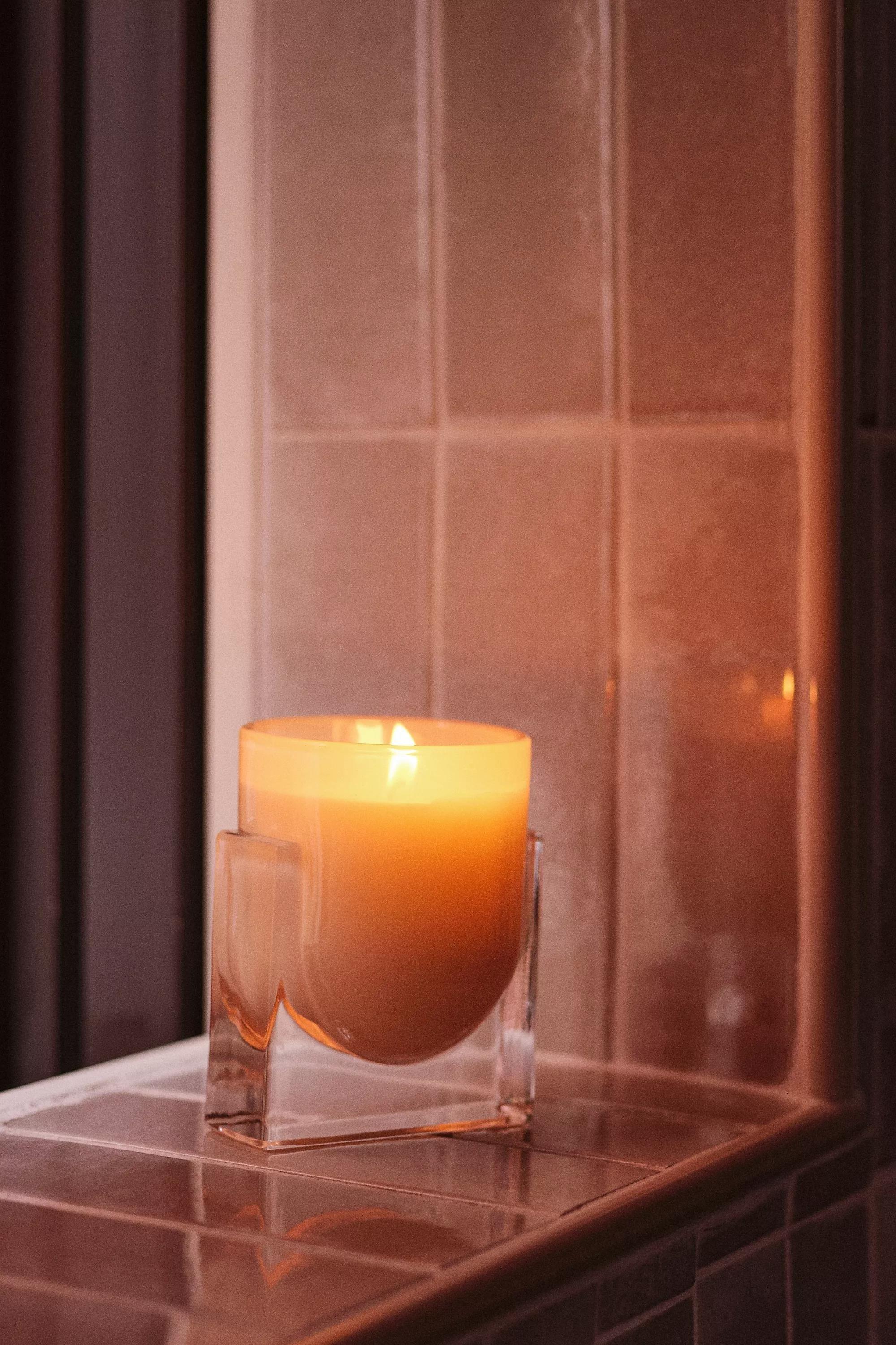 Oud Boxed Candle, Pink, A501_0066, large image number 2