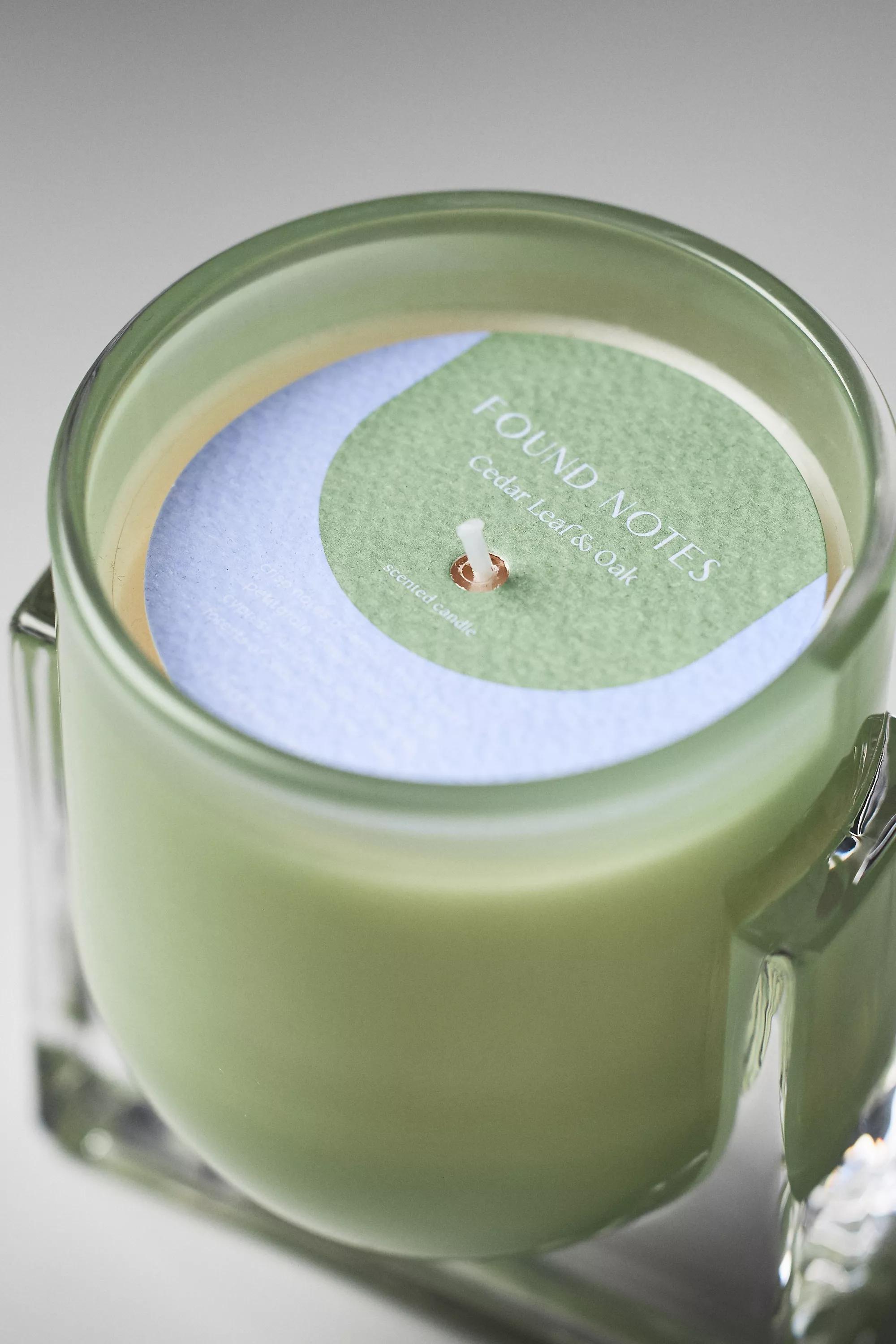 Oak Boxed Candle, Green, A501_0237, large image number 5