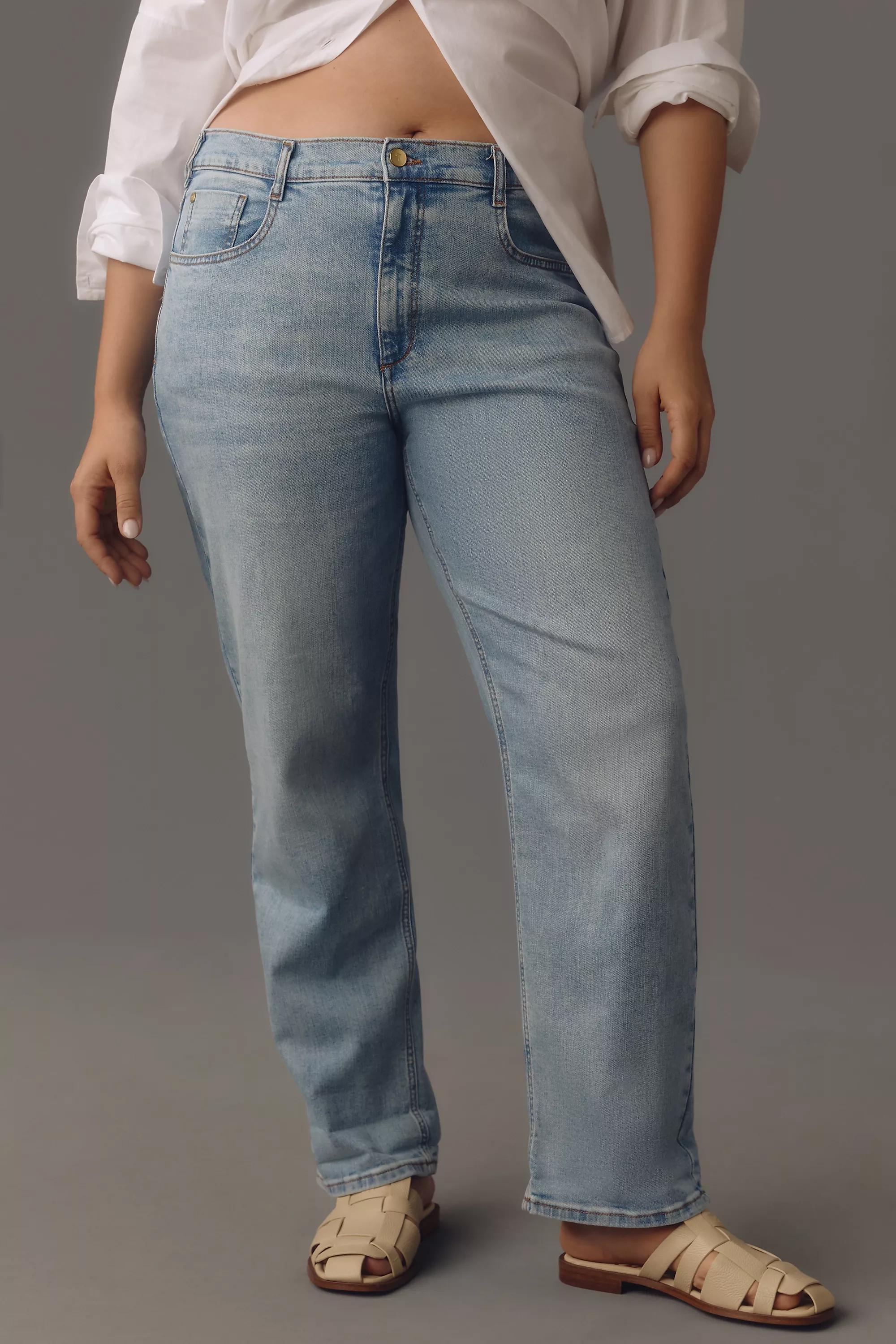 Anthropologie Pilcro Cropped Jeans, Blue, A501_0092, large image number 5