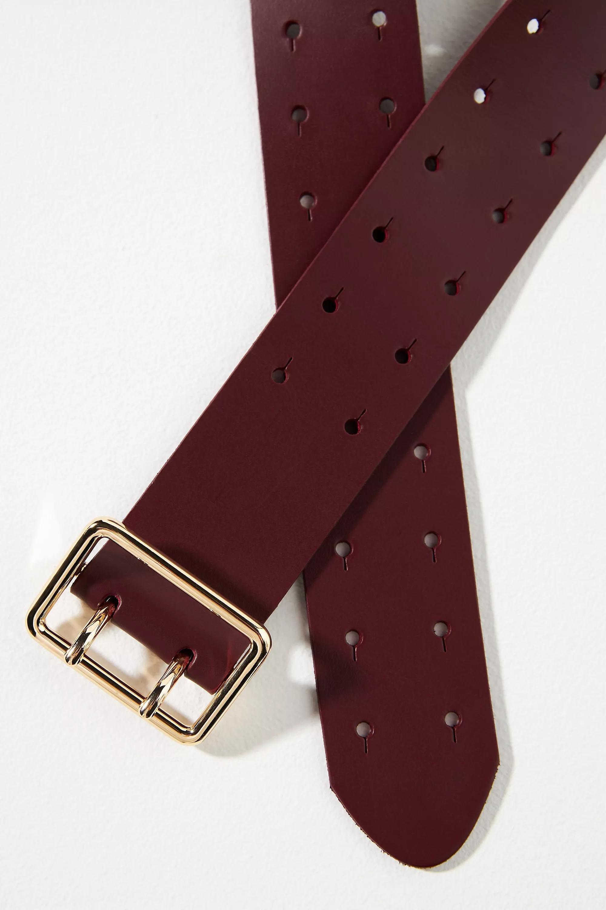 Anthropologie Buckle, Burgundy, , large image number 1