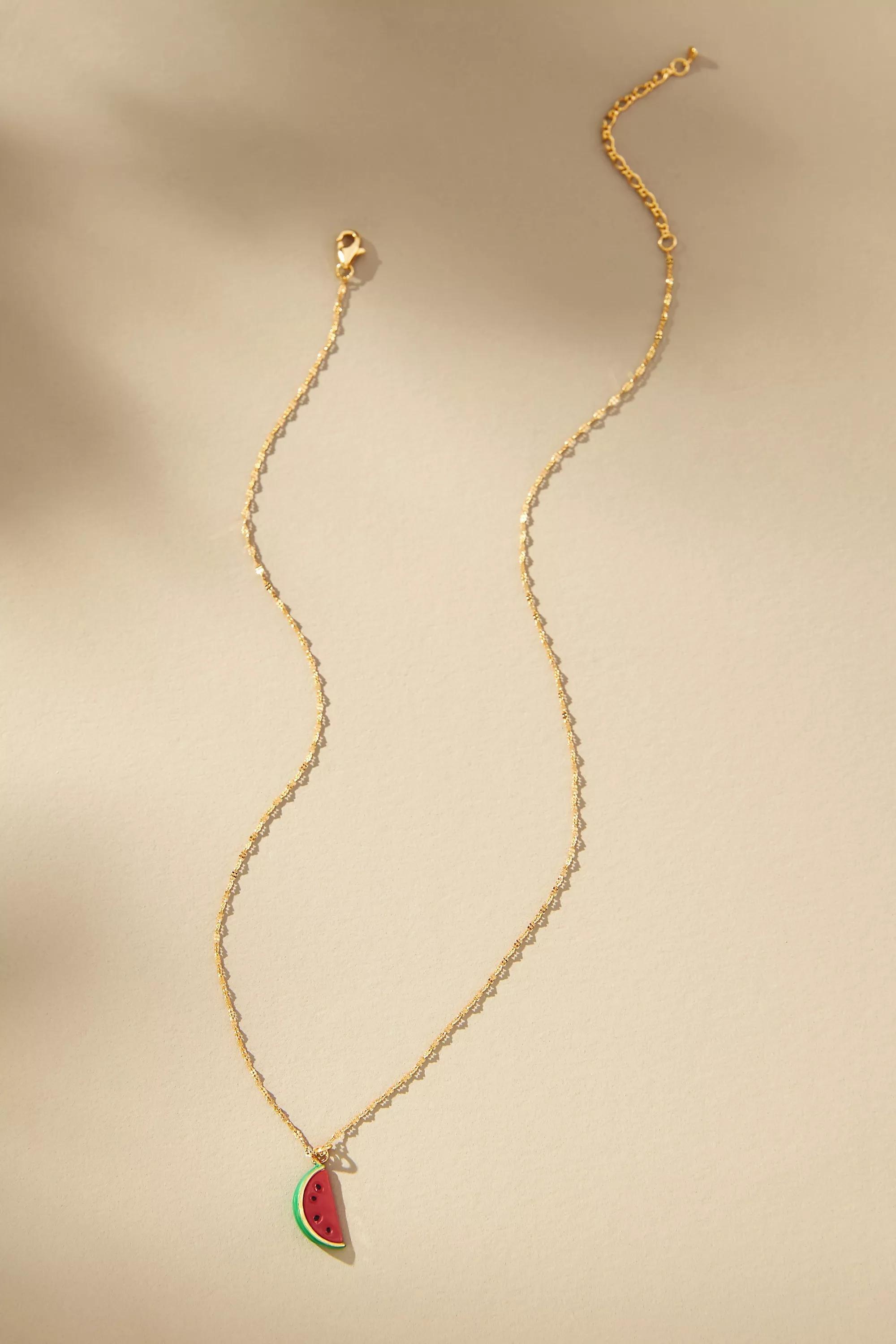 Fruit Pendant Necklace, Kids Girls, A501_0066, large image number 0