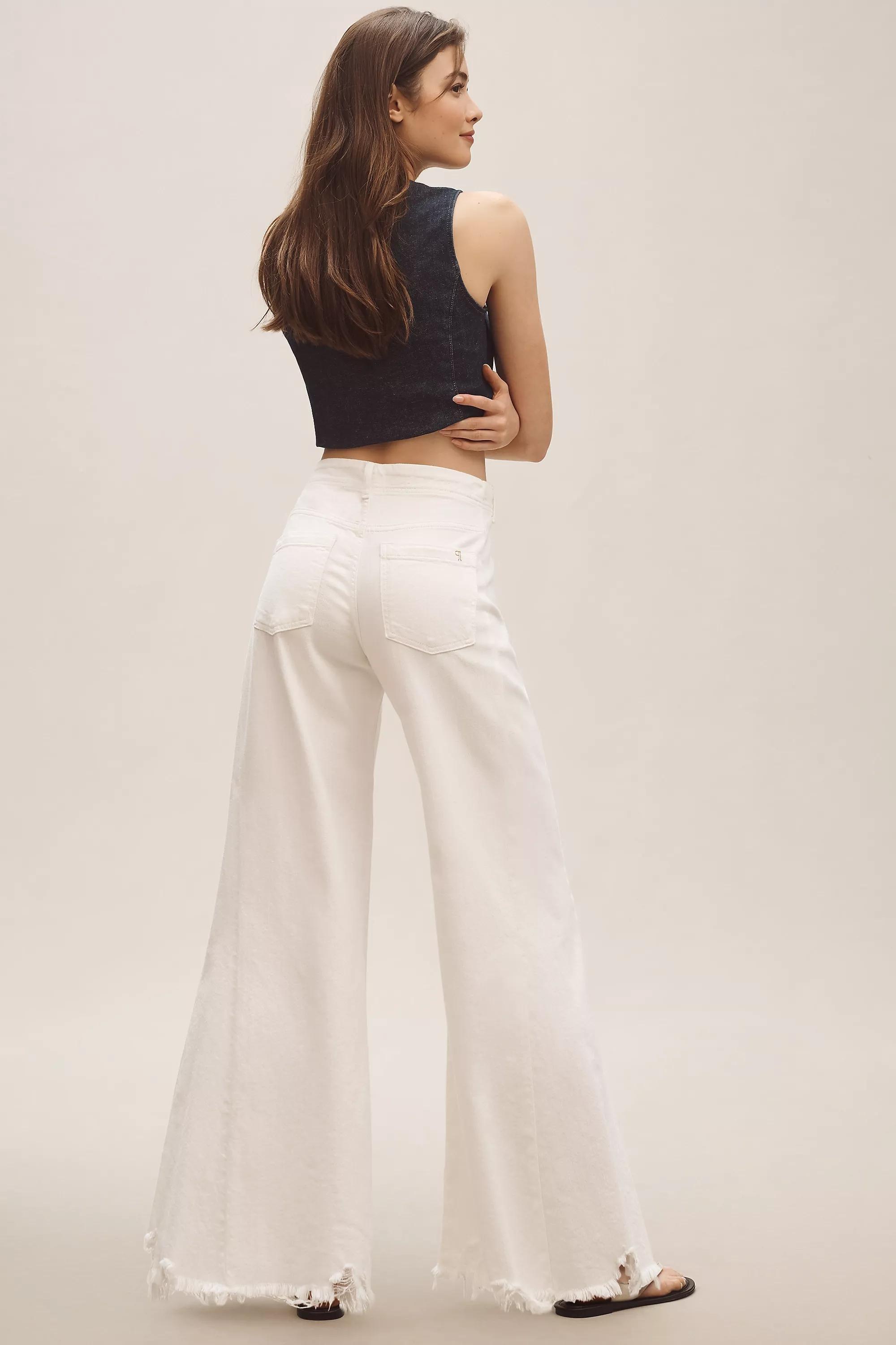 Anthropologie Plain Wide-Leg Jeans, , large image number 3