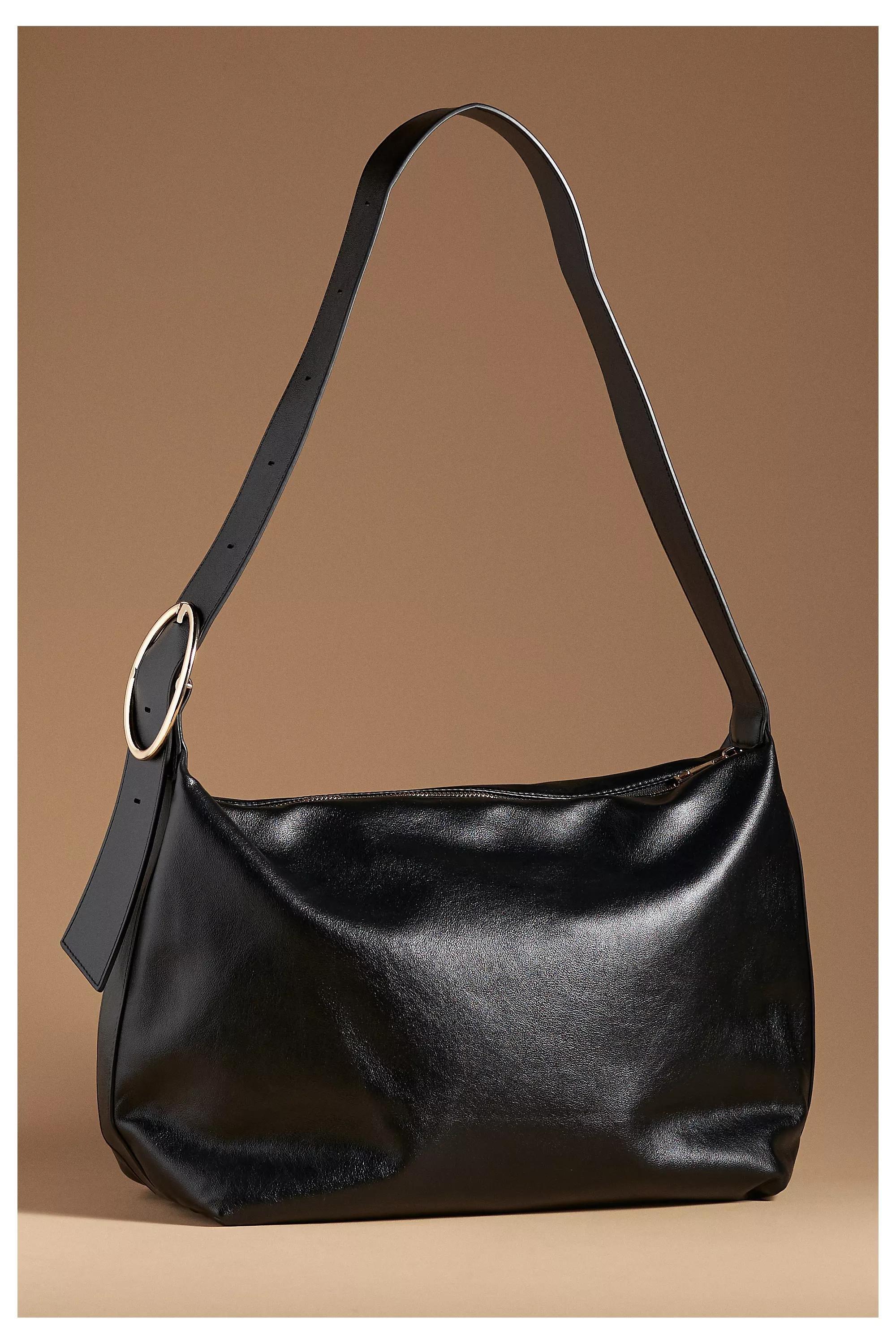Anthropologie Plain Handmade Bag, Black, A501_0001, large image number 0