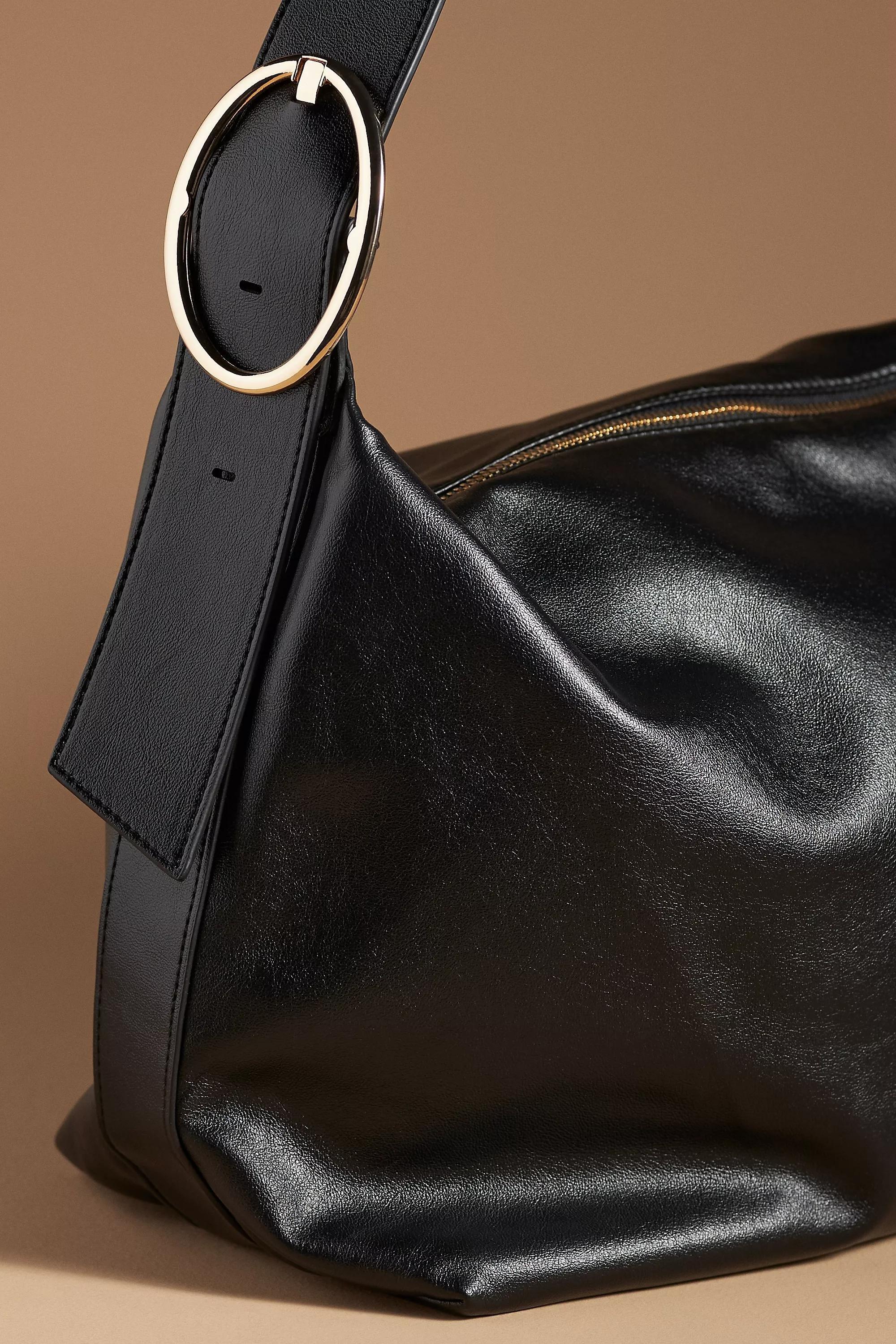 Anthropologie Plain Handmade Bag, Black, A501_0001, large image number 2