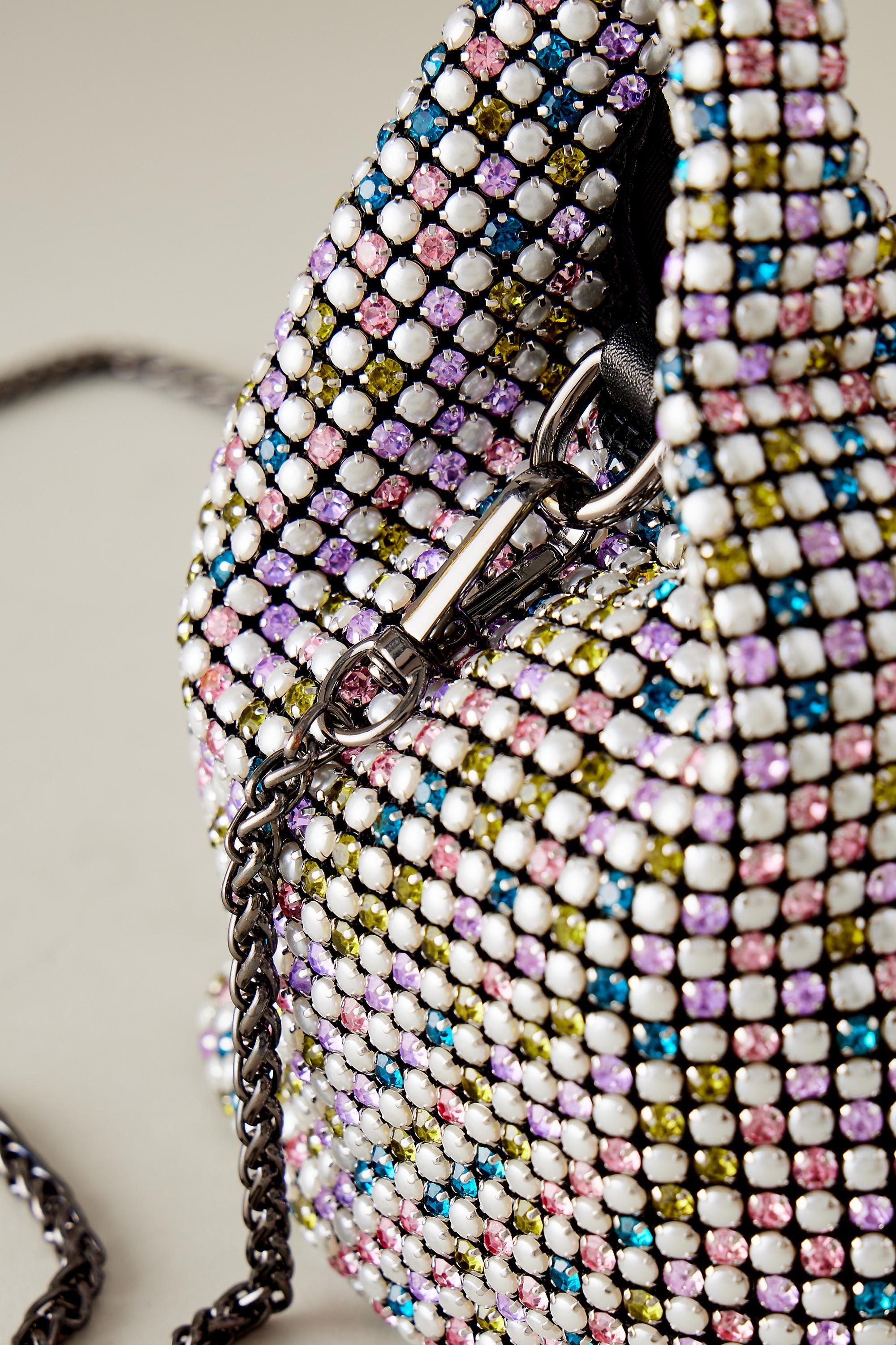 Rhinestone Satchel, Multicolour, A501_0049, large image number 2