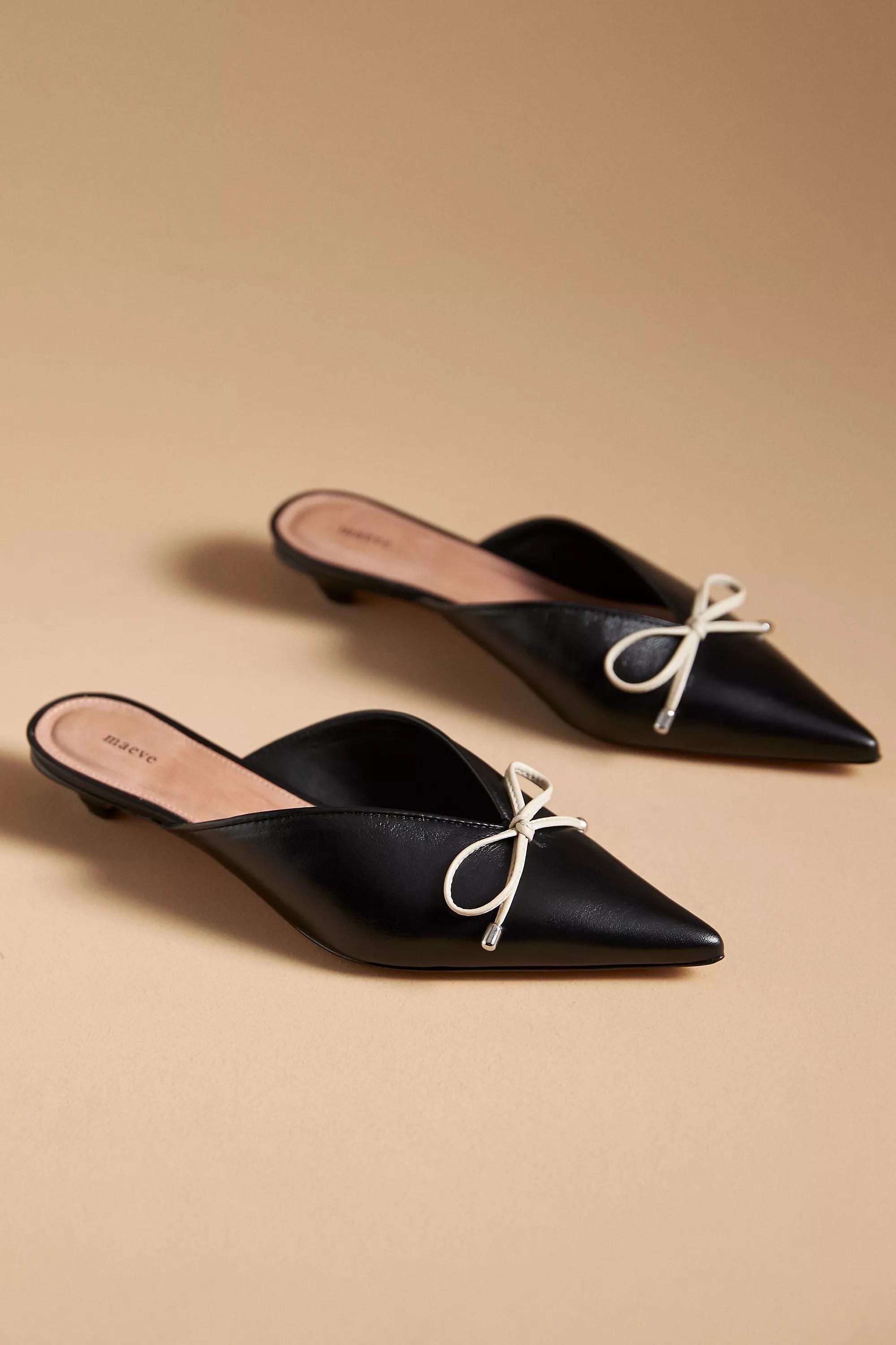 Anthropologie Mules, Black, , large image number 1
