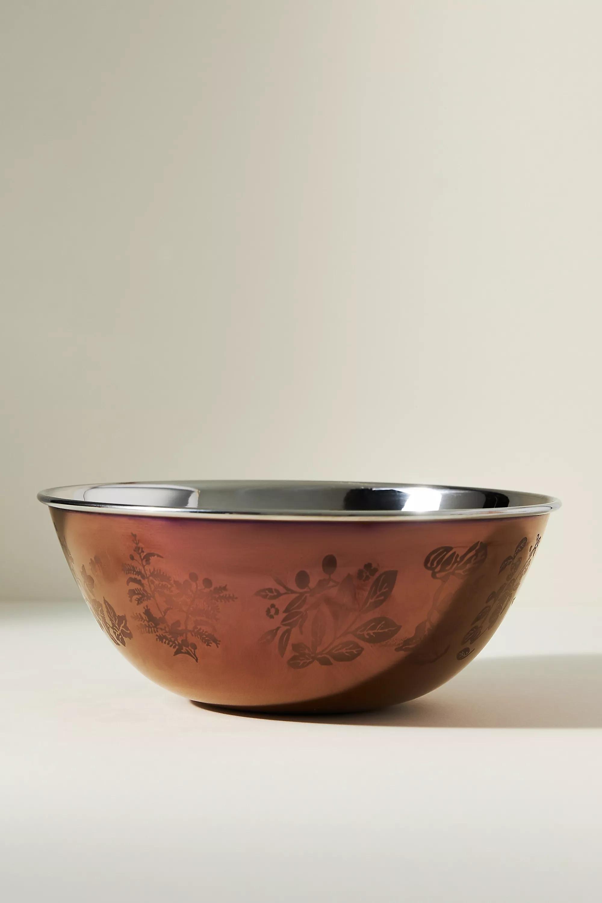 Foliage Copper Mixing Bowl, A501_0028, large image number 1
