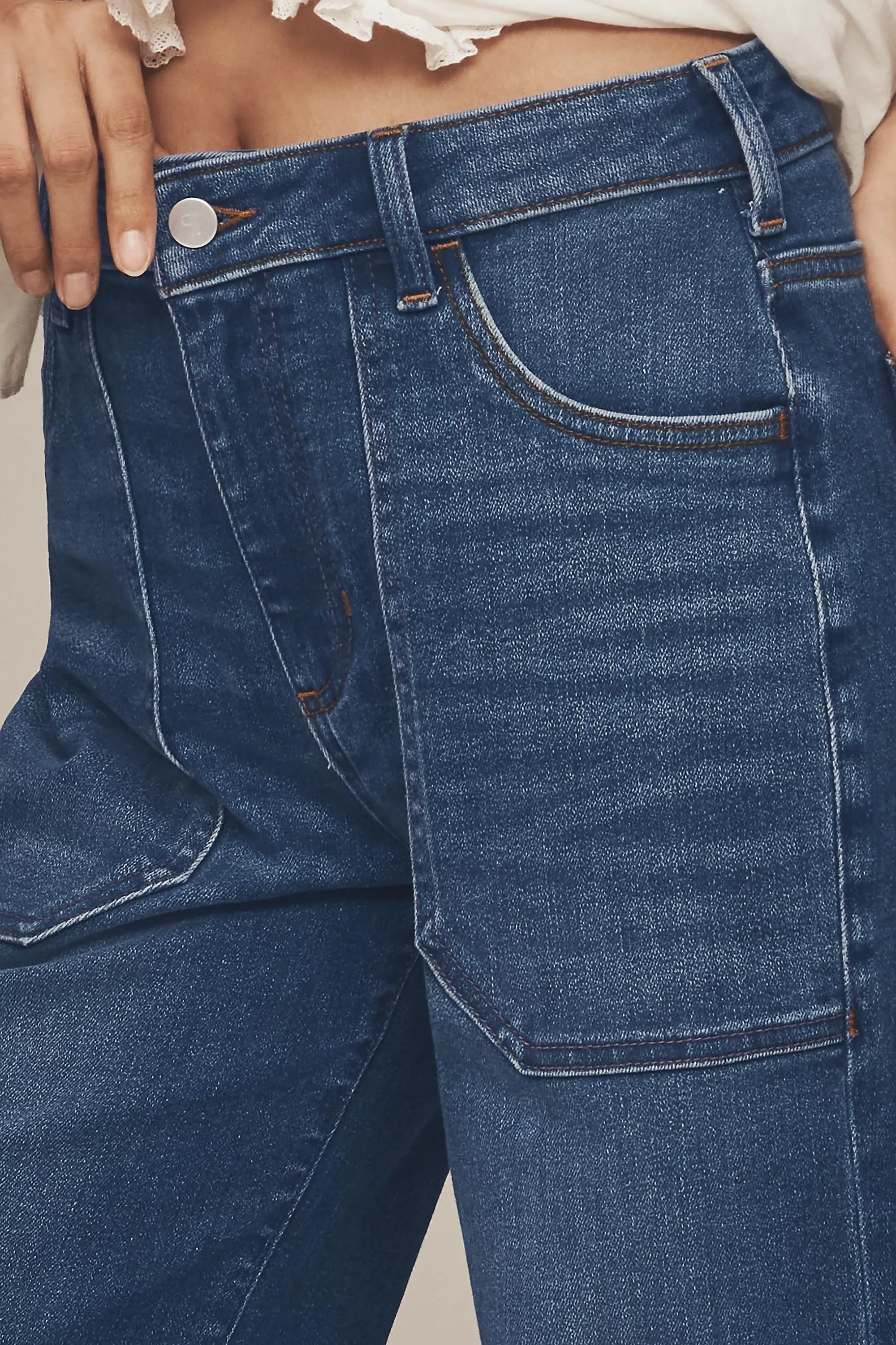 The Rylan Relaxed HIgh-Rise Flare Jeans by Pilcro, A501_0092, large image number 2