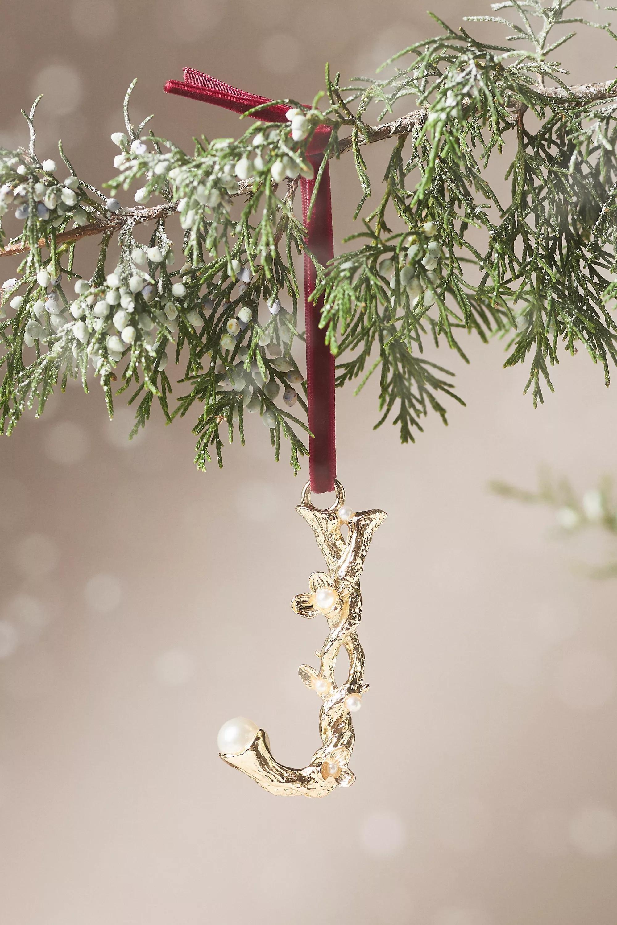 Aurelia Monogram Ornament, Gold, A501_0910, large image number 0