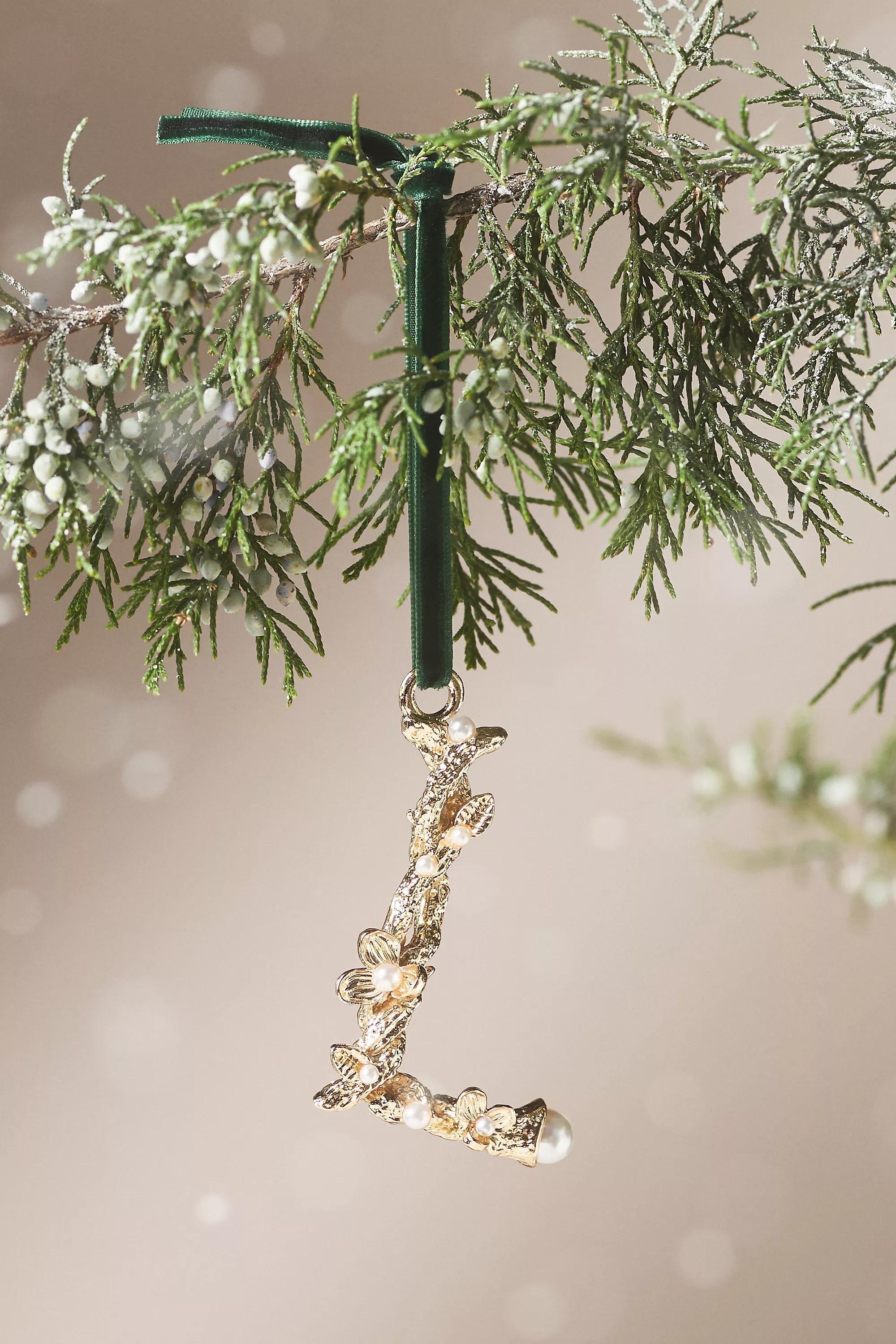 Aurelia Monogram Ornament, Gold, A501_0912, large image number 0