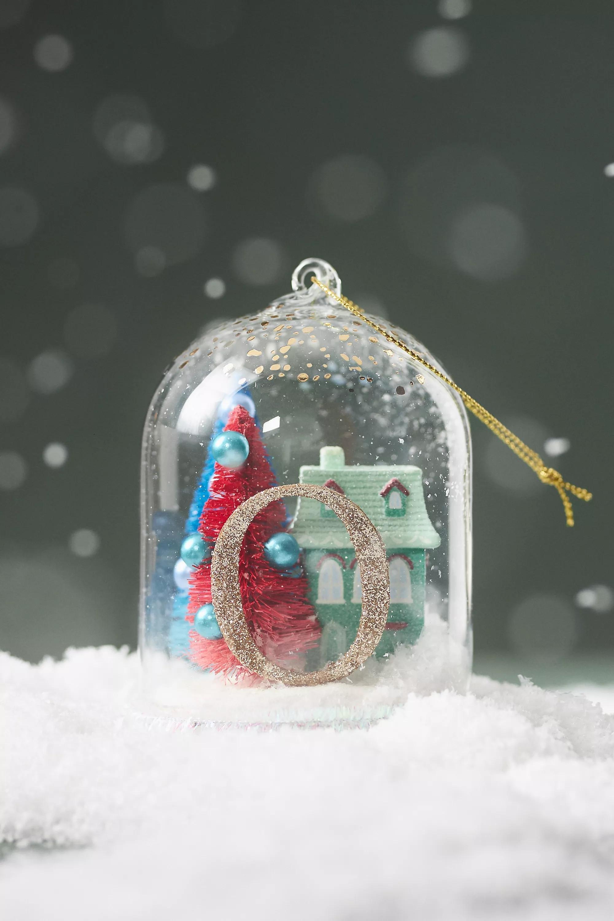 O Home For The Holidays Monogram Ornament, Multicolour, A501_0915, large image number 0