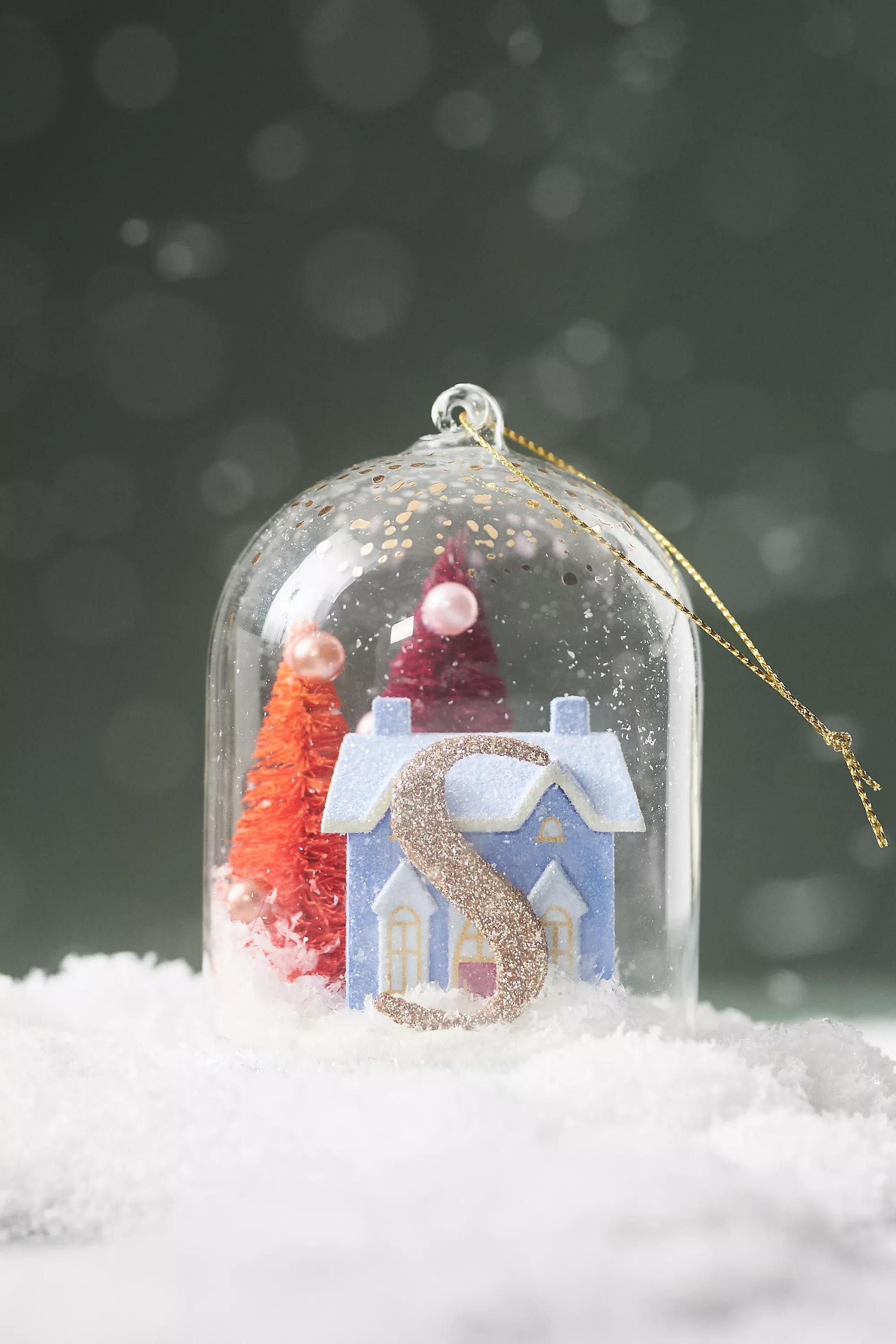 S Home For The Holidays Monogram Ornament, Multicolour, A501_0919, large image number 0