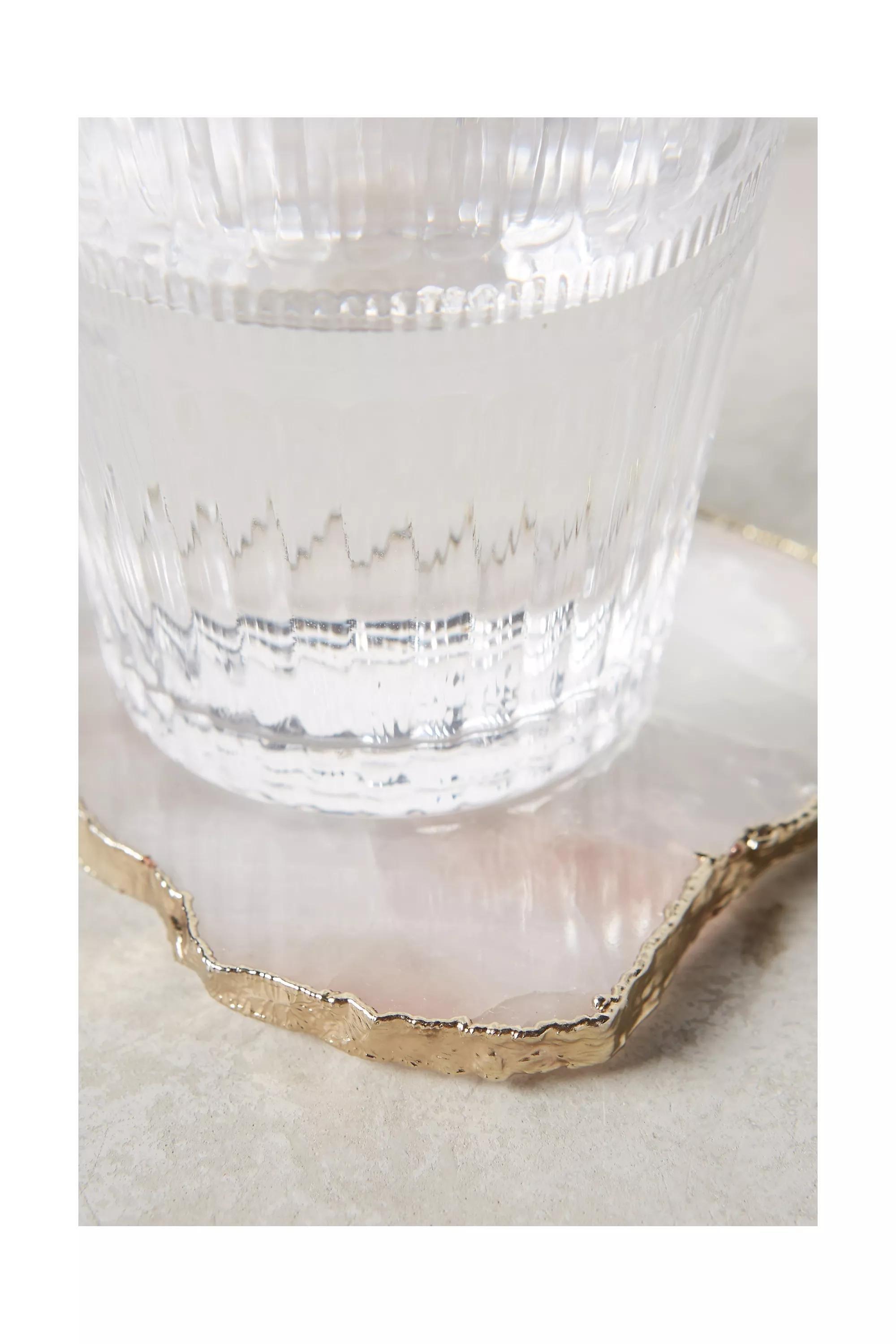 PINK Slivered Geode Coaster, A501_0066, large image number 2