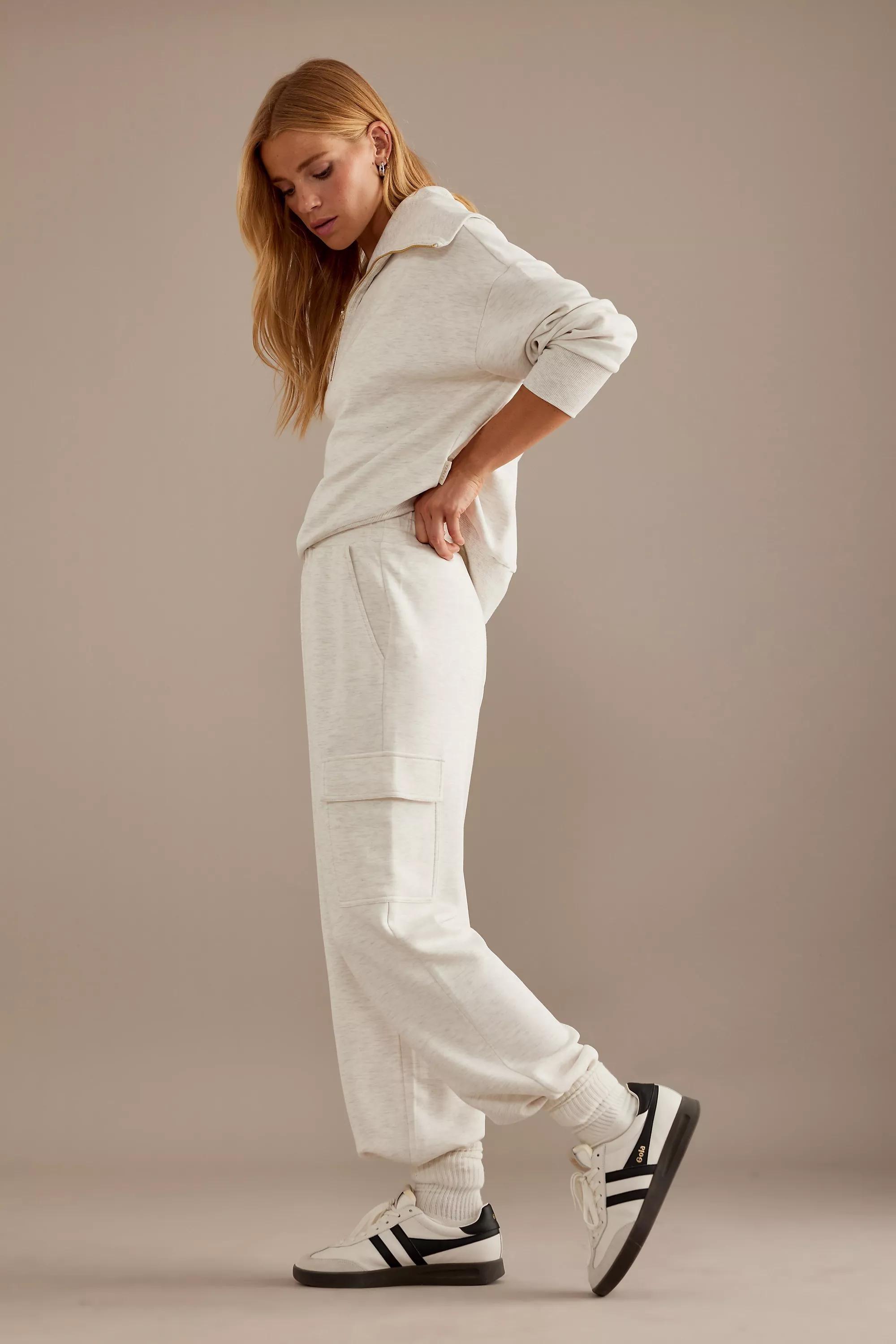 Anthropologie Textured Sweatshirts, White, A501_0011, large image number 3