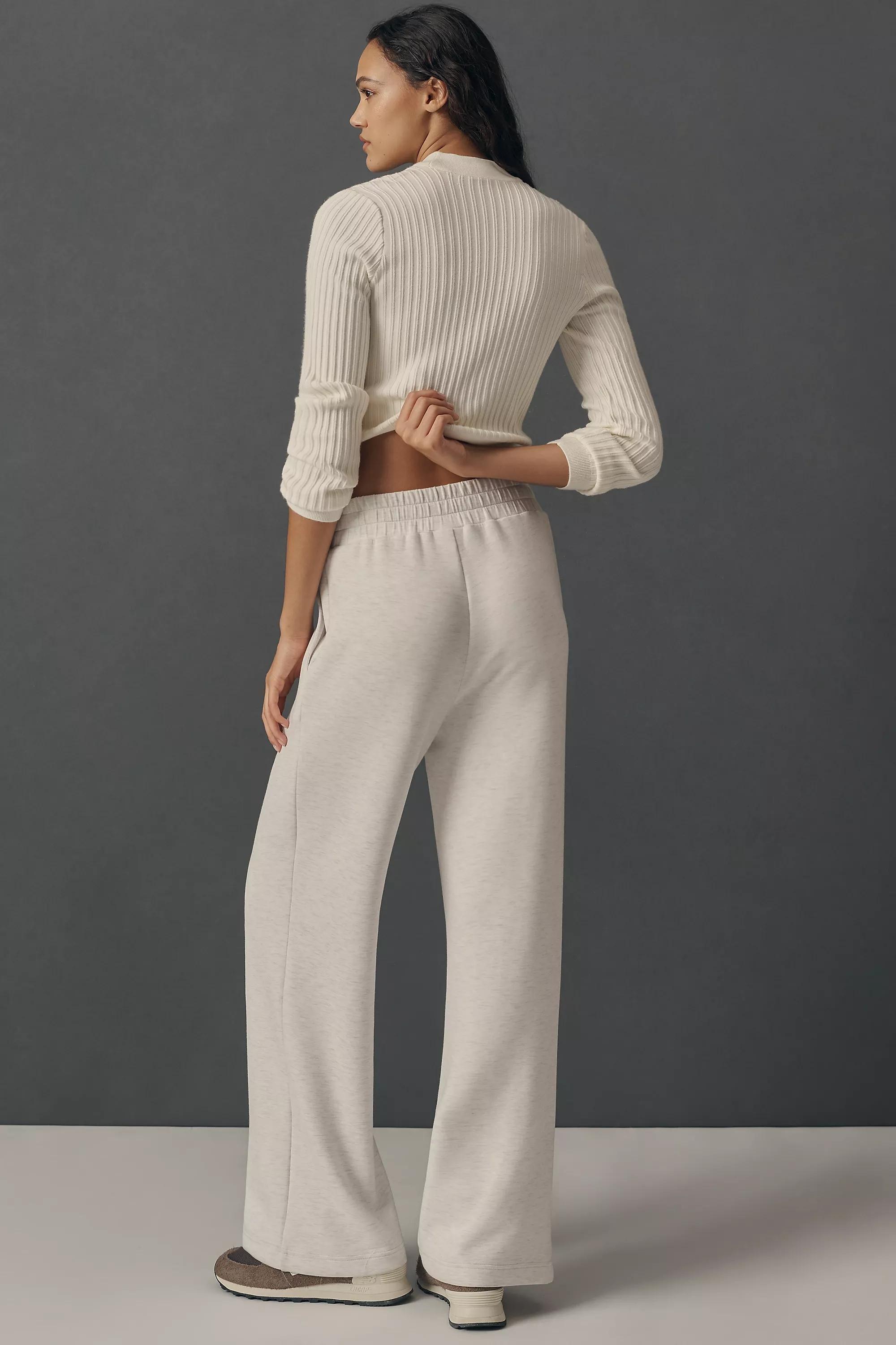 Cream Varley The Wide Leg Trousers, , large image number 1