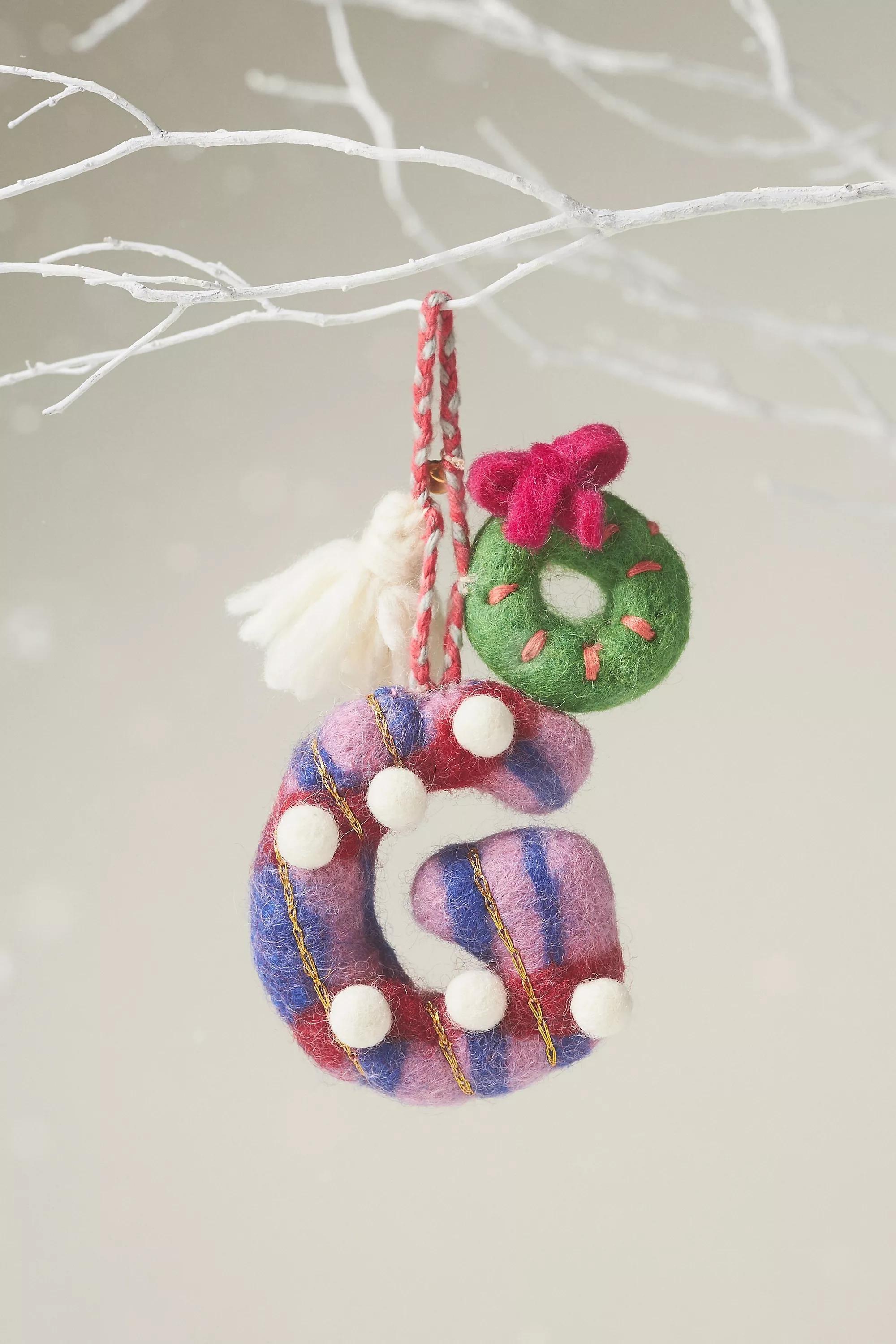 G Jolly Monogram Ornament, Multicolour, A501_0907, large image number 0