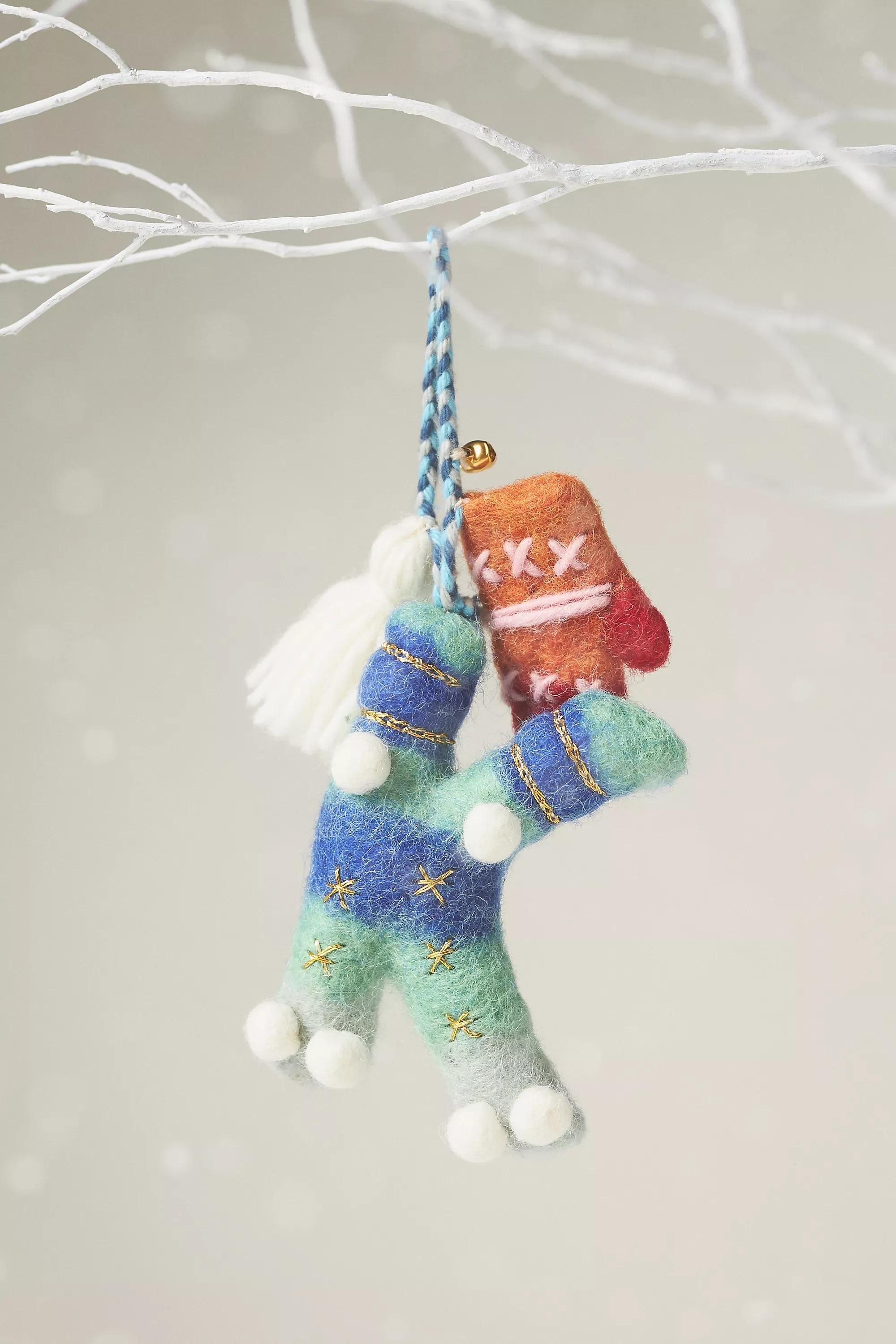 K Jolly Monogram Ornament, Multicolour, A501_0911, large image number 0
