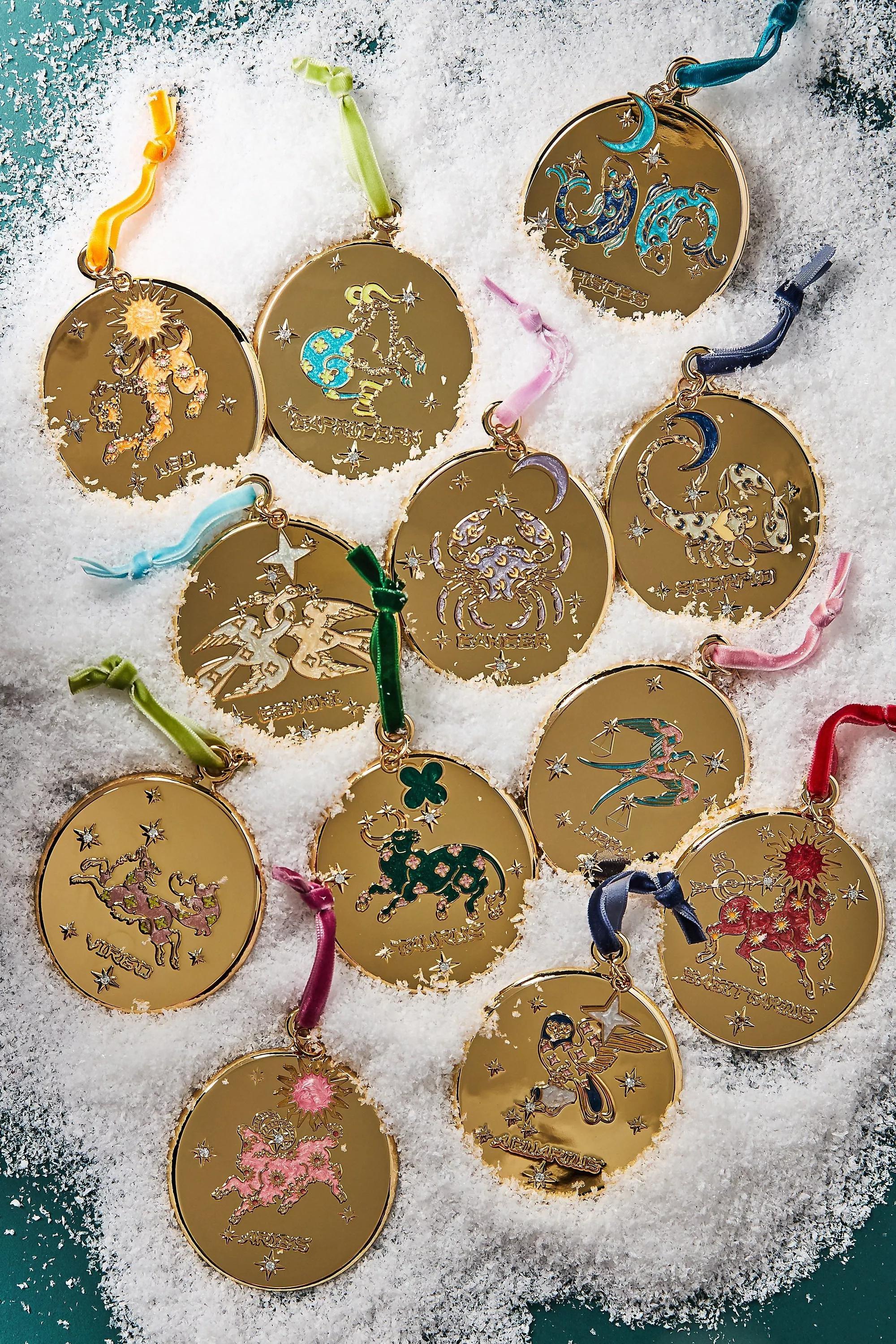 Libra Lou Benesch Stargazer Zodiac Ornament, Multicolour, A501_0807, large image number 1