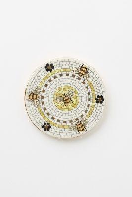 Garden Tile Coaster, Yellow, A501_0072, large image number 0